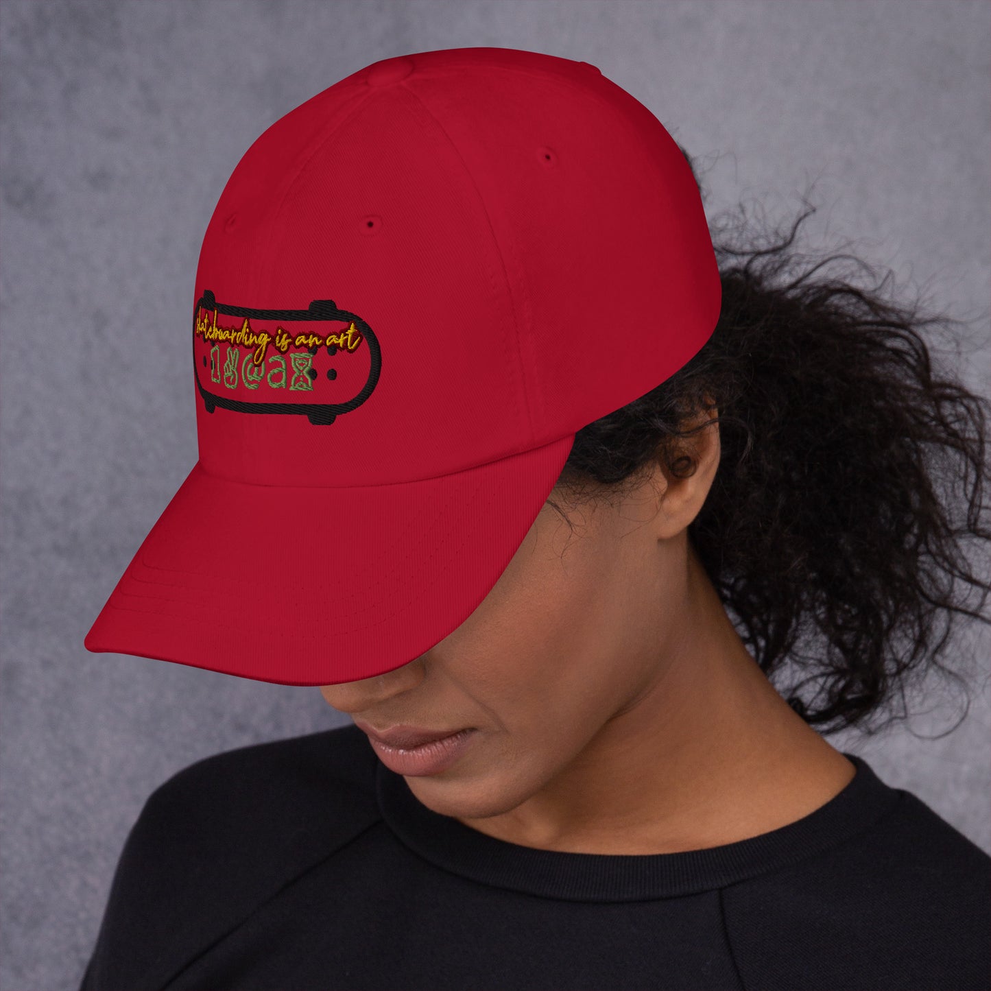 Dad hat "Skateboarding is Art"