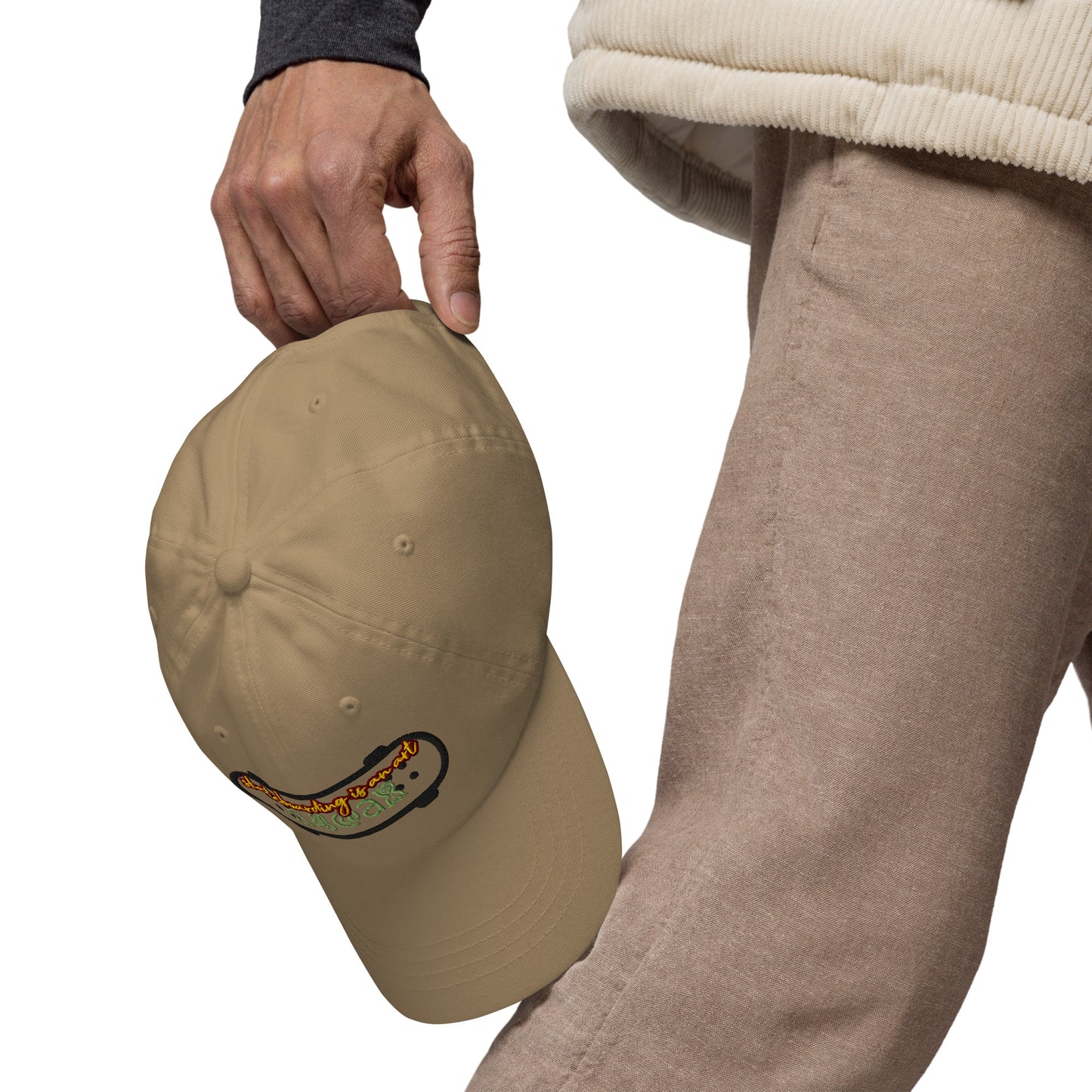 Dad hat "Skateboarding is Art"