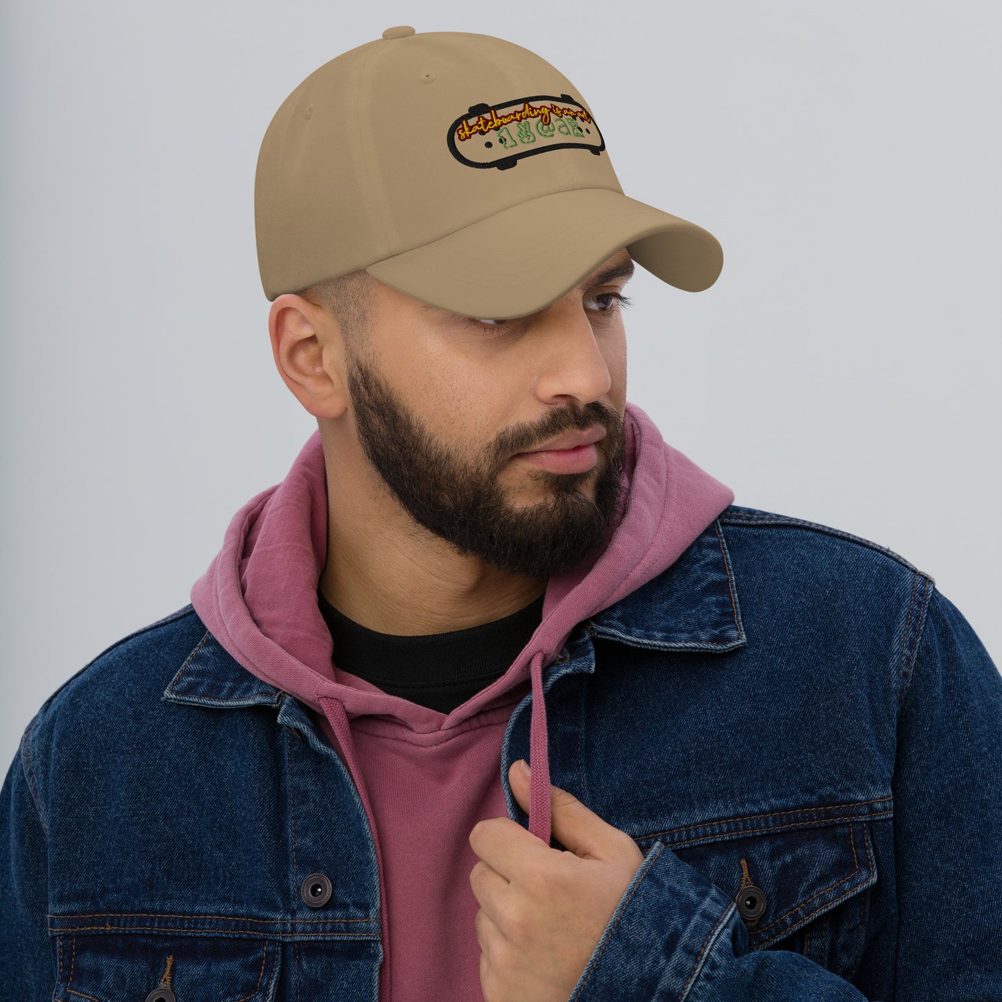 Dad hat "Skateboarding is Art"