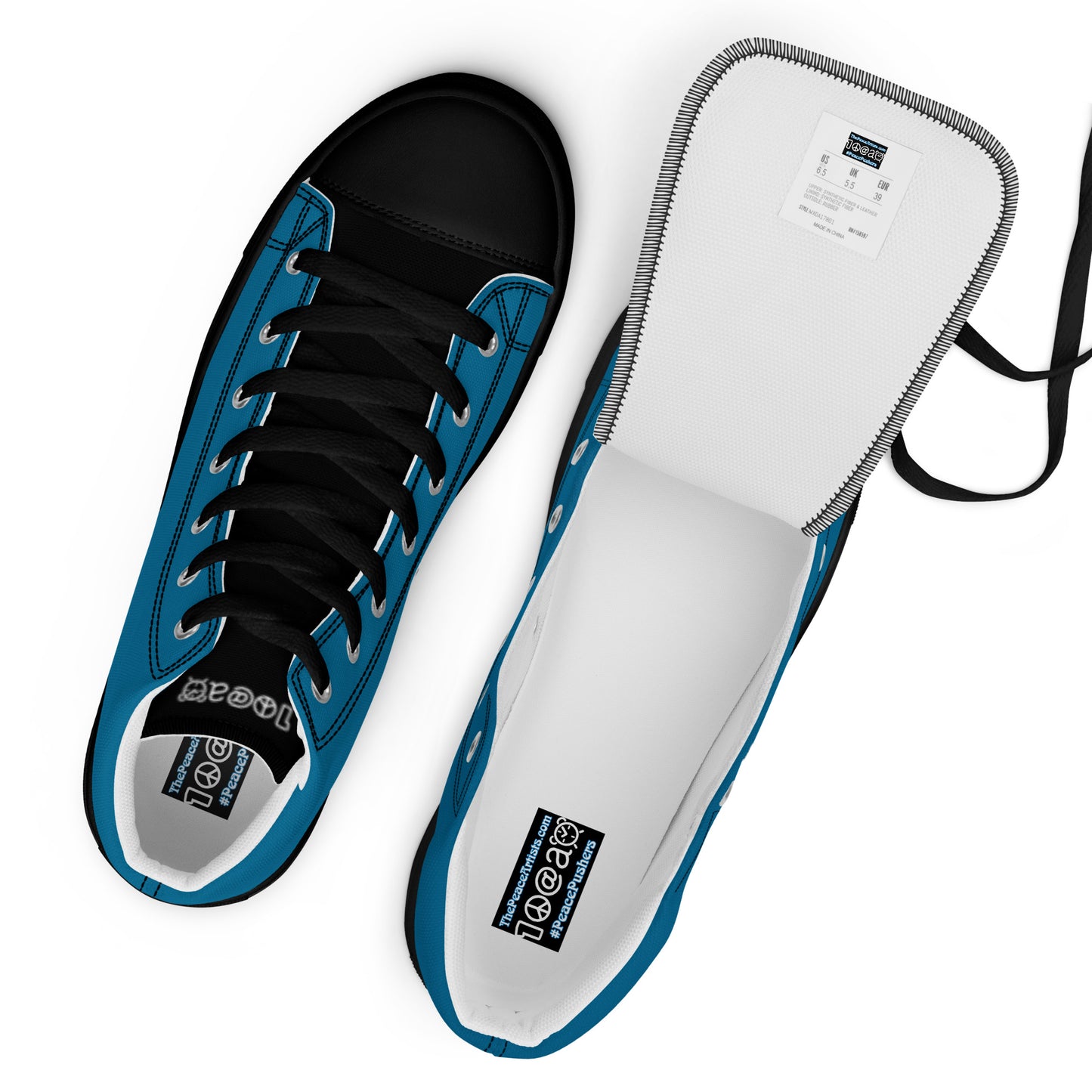 Men’s high top canvas shoes Skateboarding