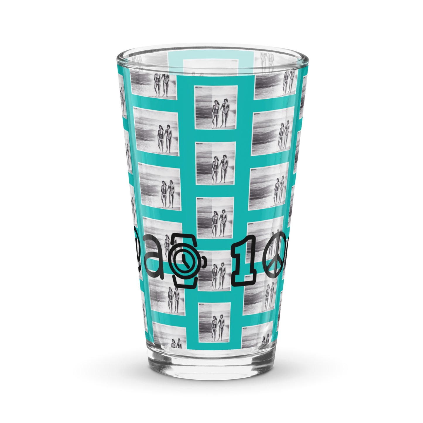 Shaker pint glass