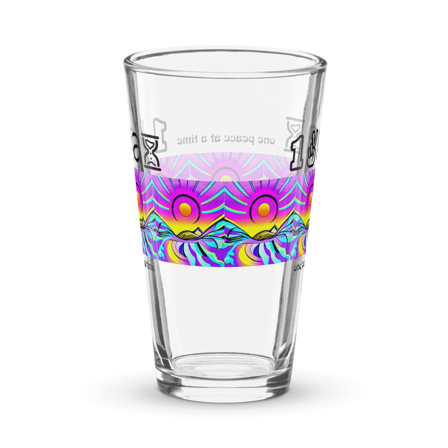 Shaker pint glass