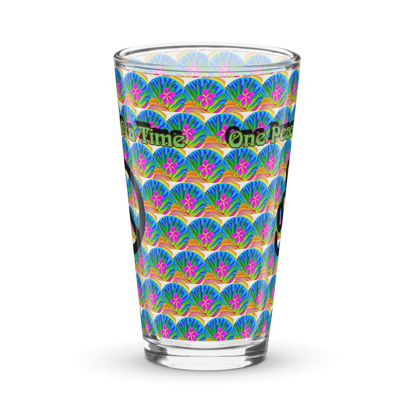Shaker pint glass