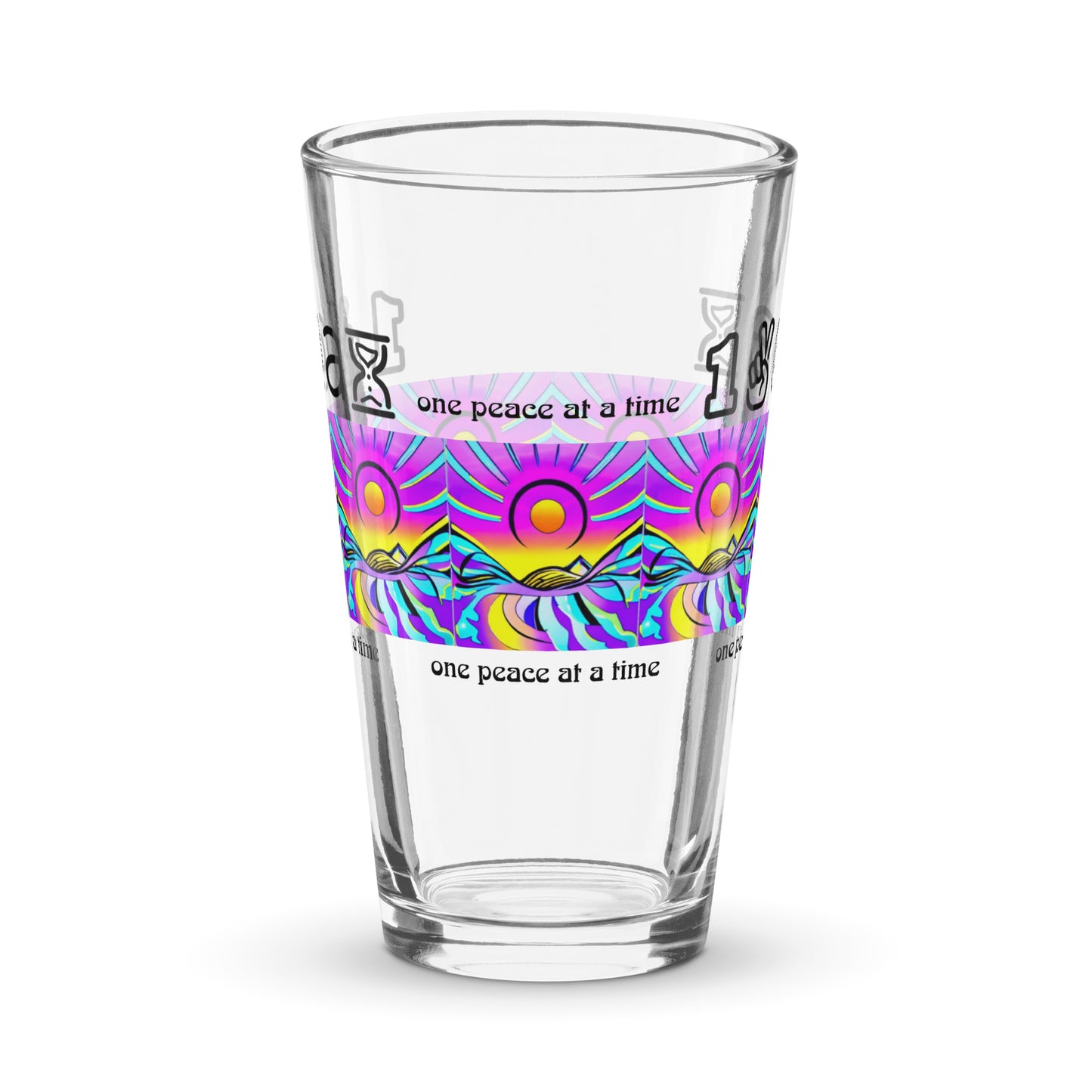 Shaker pint glass