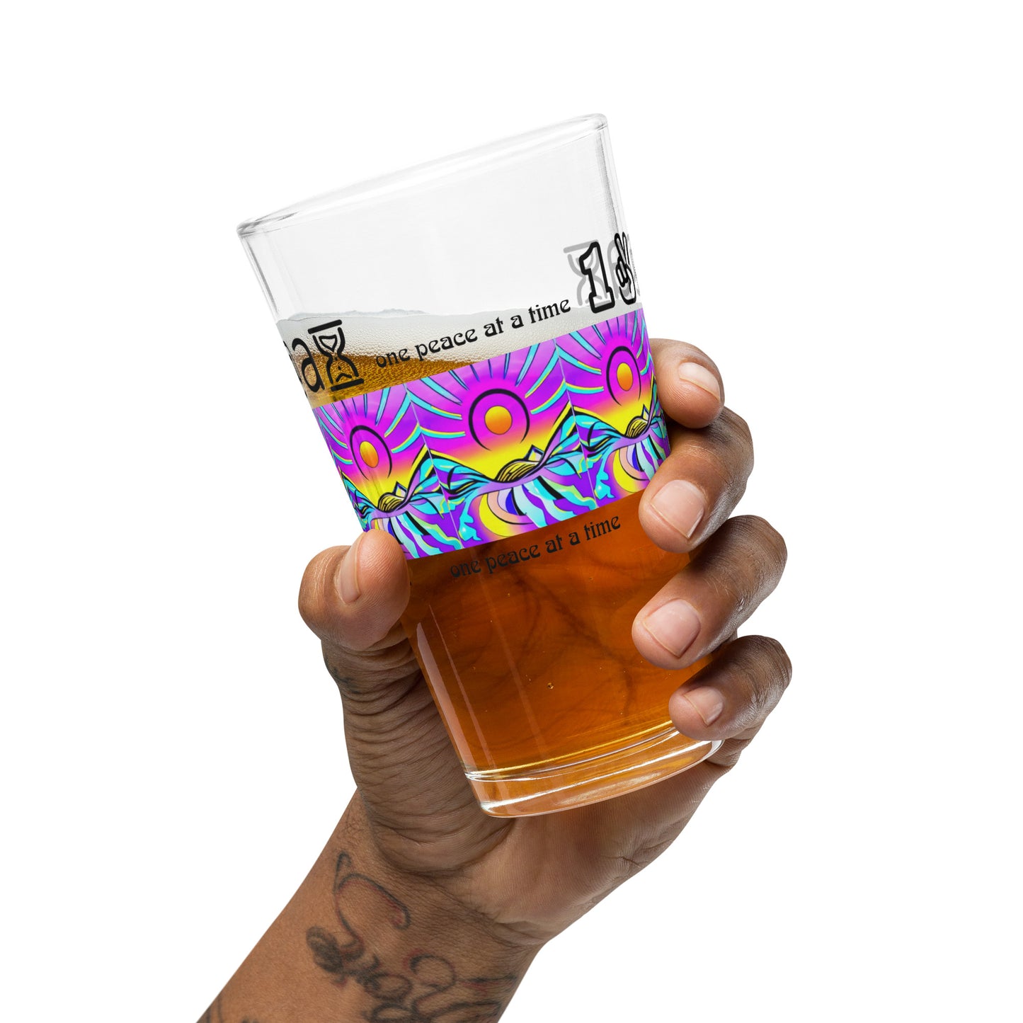 Shaker pint glass