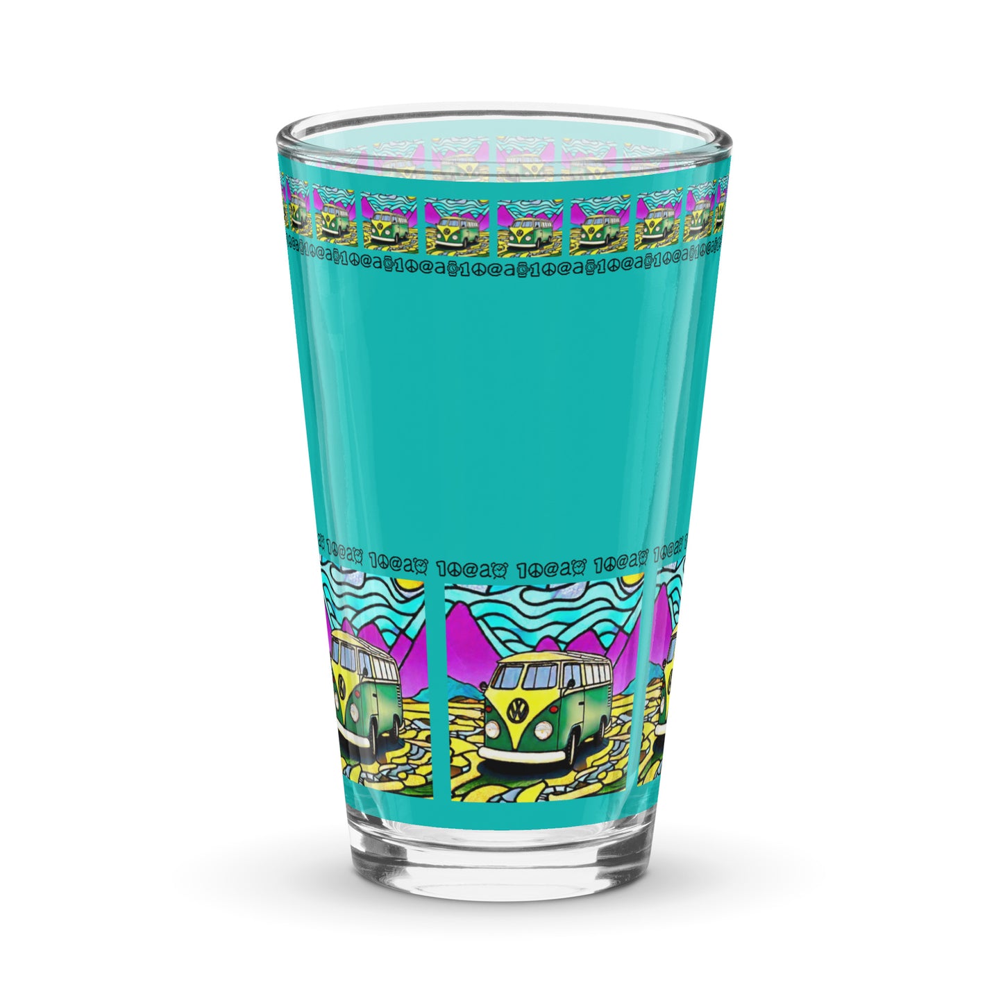 Shaker pint glass