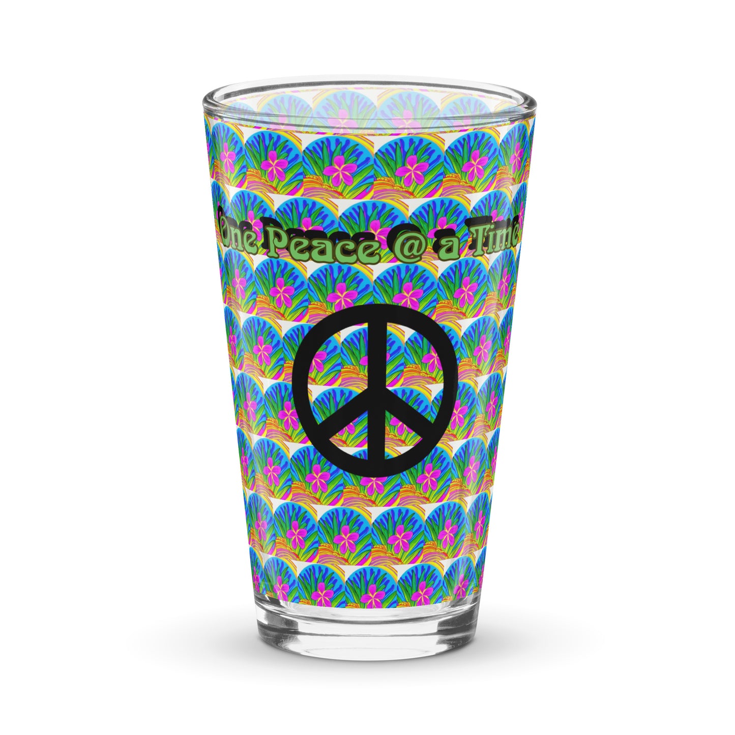 Shaker pint glass
