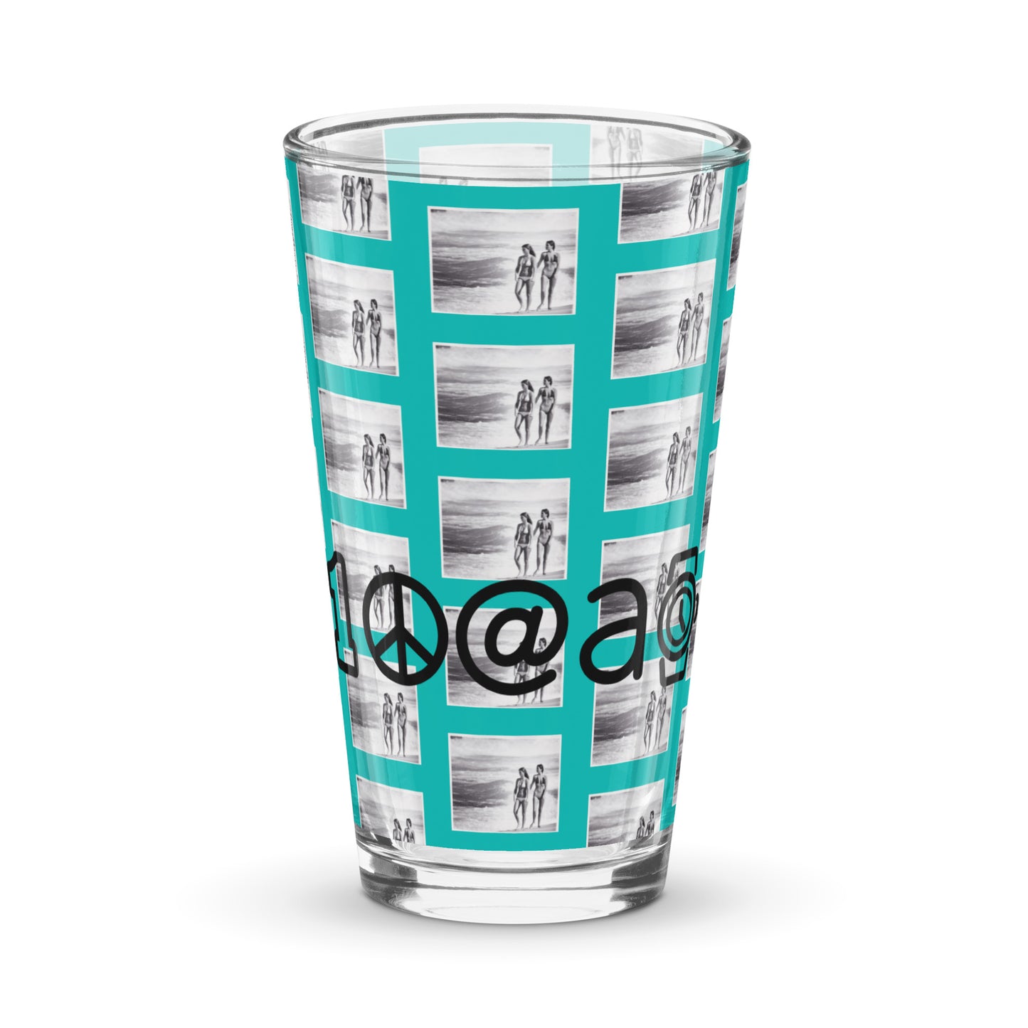 Shaker pint glass