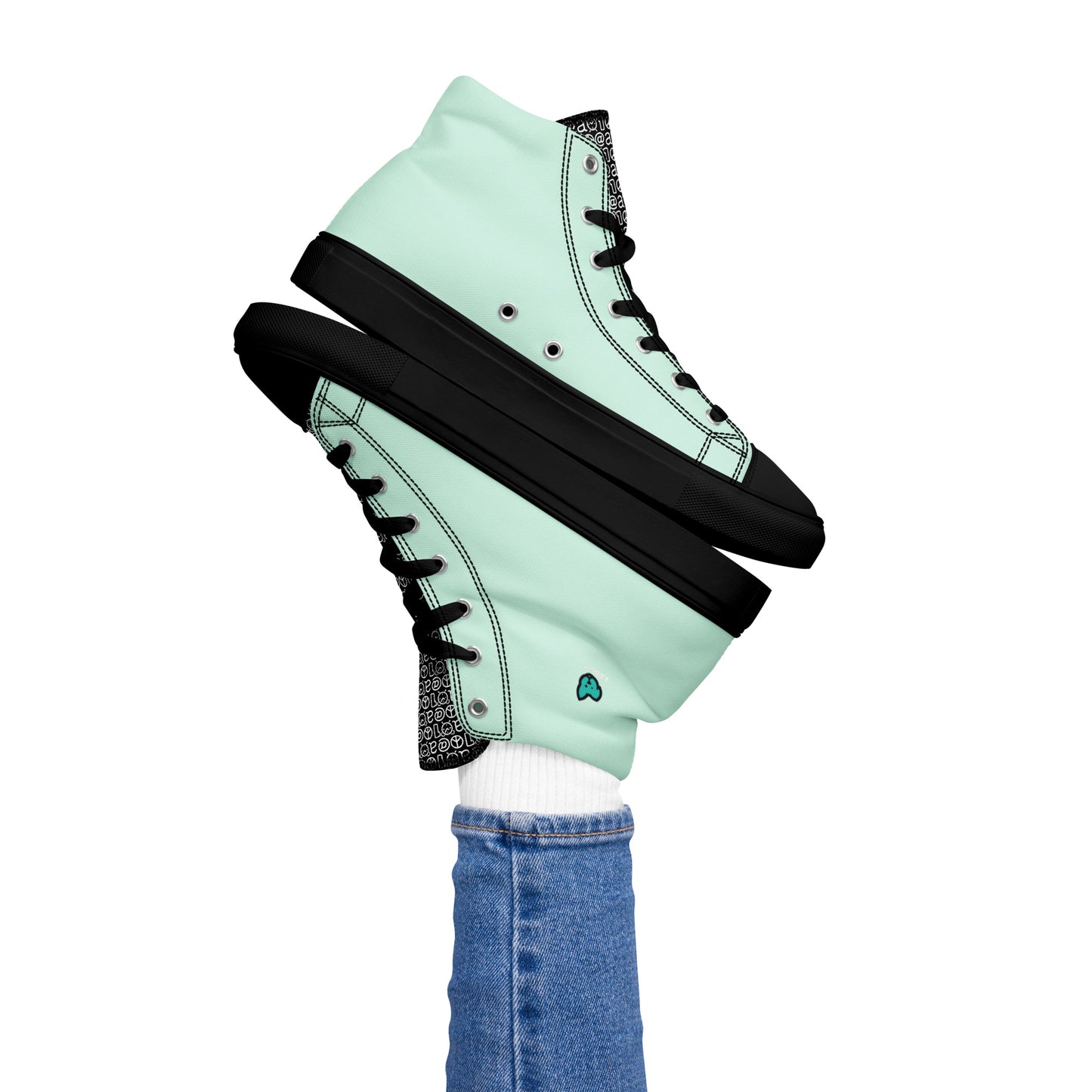 Women’s high top canvas shoes Skateboarding