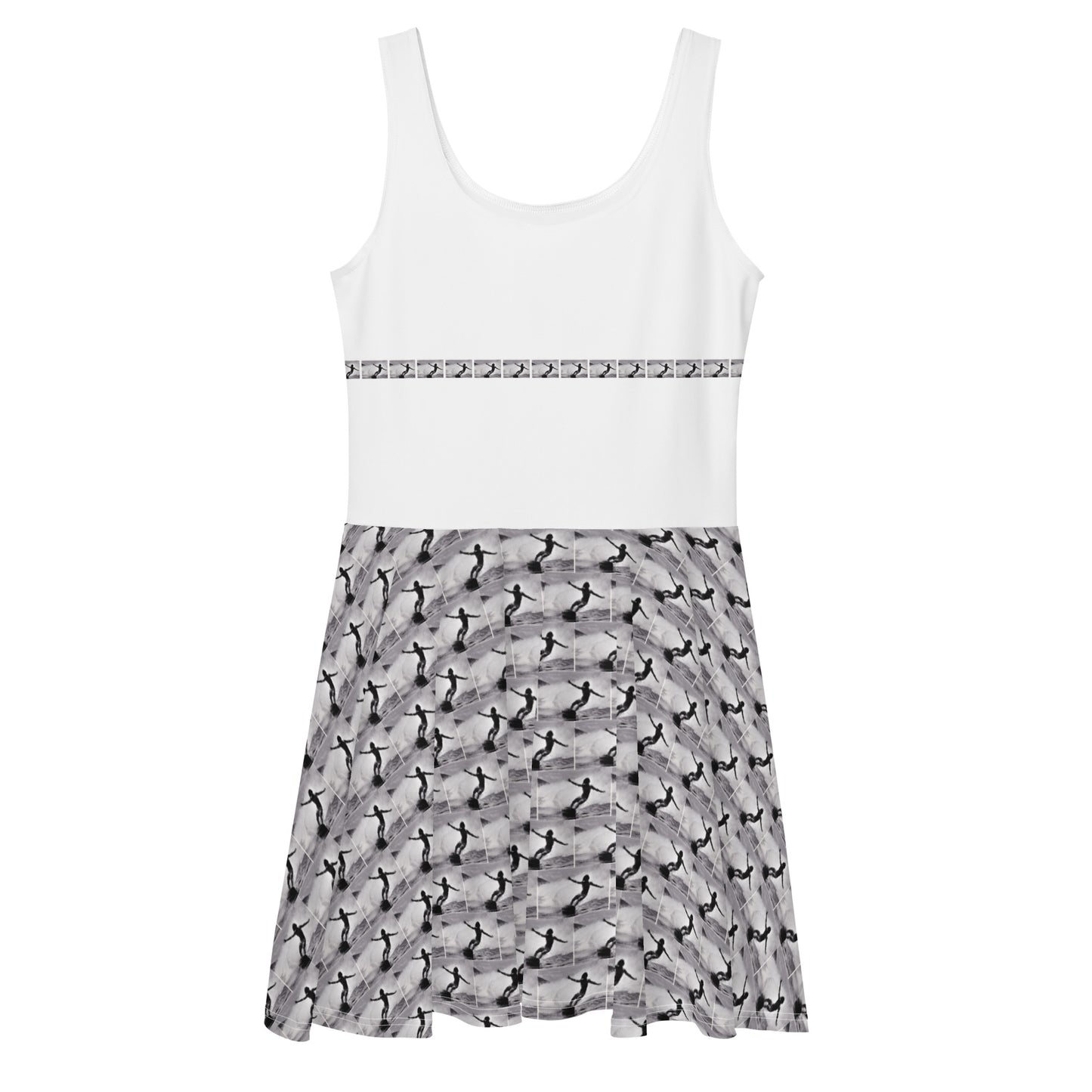 Skater Dress #clearblue
