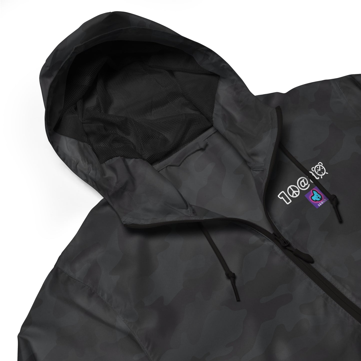 Unisex lightweight zip up windbreaker
