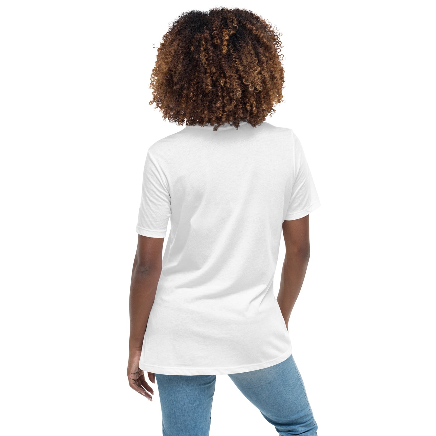 Women's Relaxed T-Shirt #clearblue
