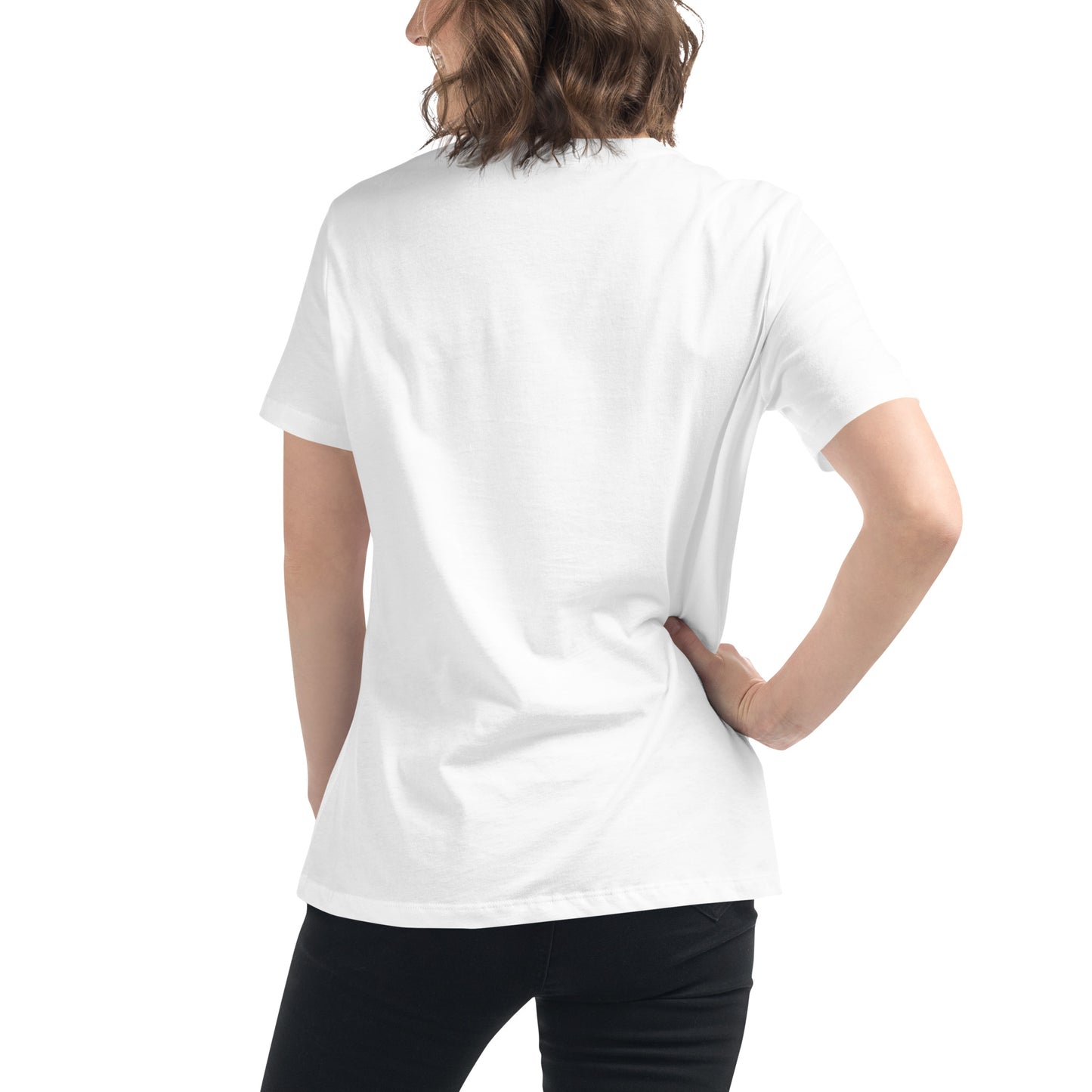 Women's Relaxed T-Shirt #clearblue
