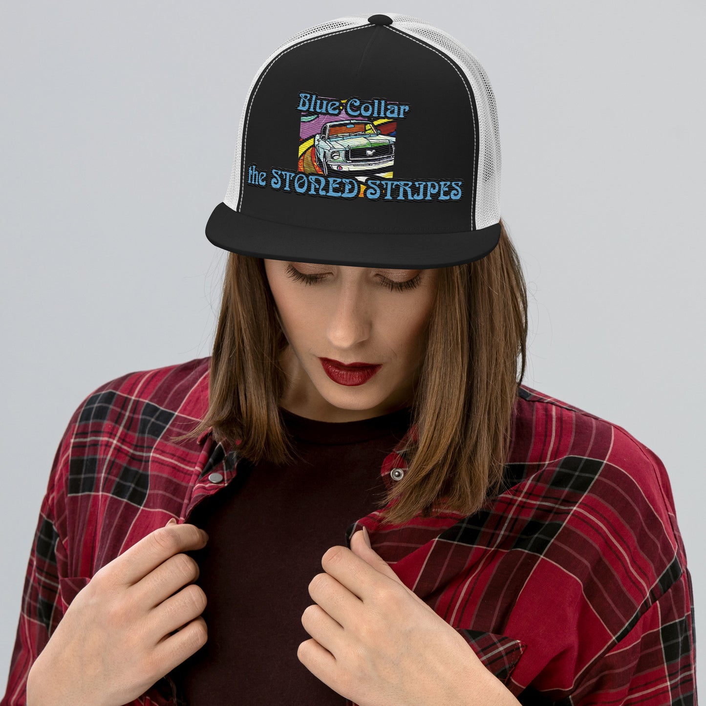 Trucker Cap Stoned Stripes