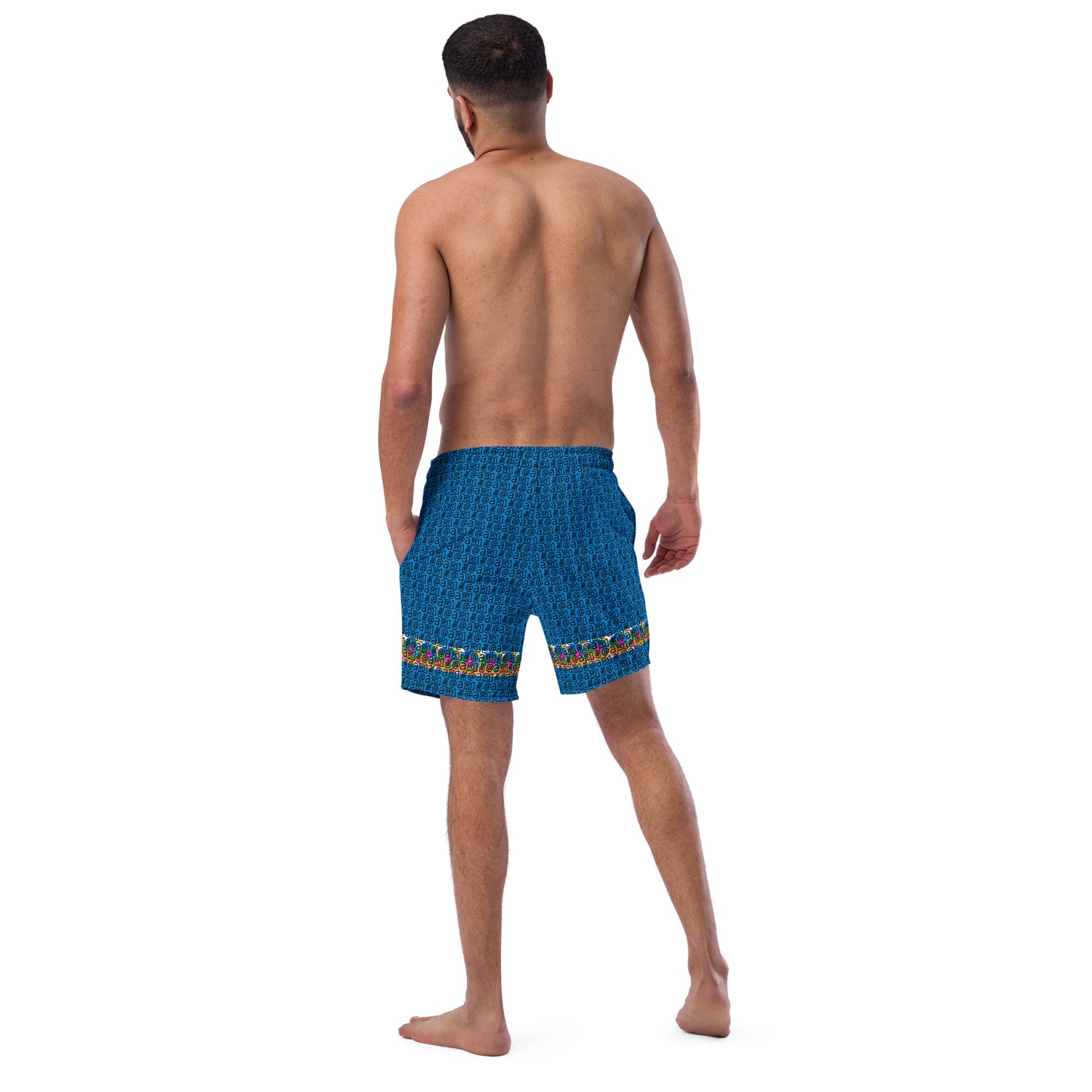 Men's swim trunks "Blue Lagoon"