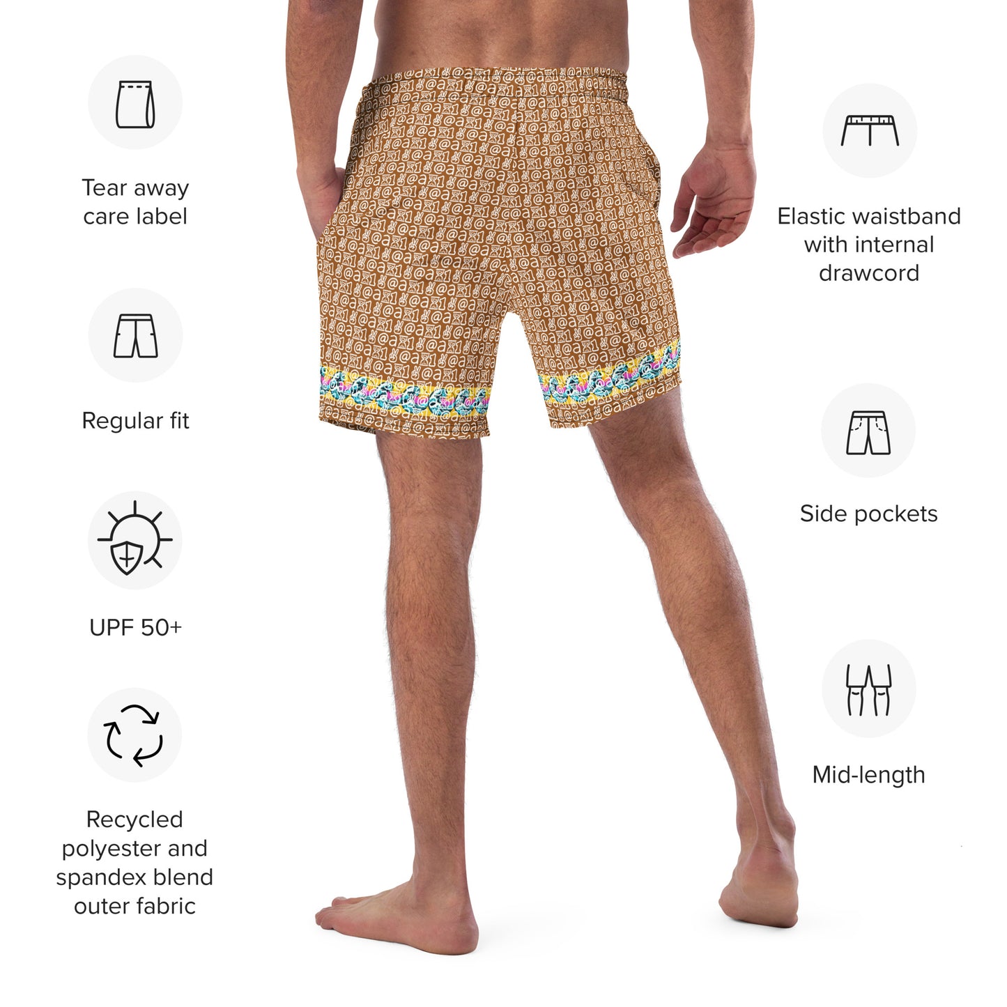 Men's swim trunks "Sandy Bottom"