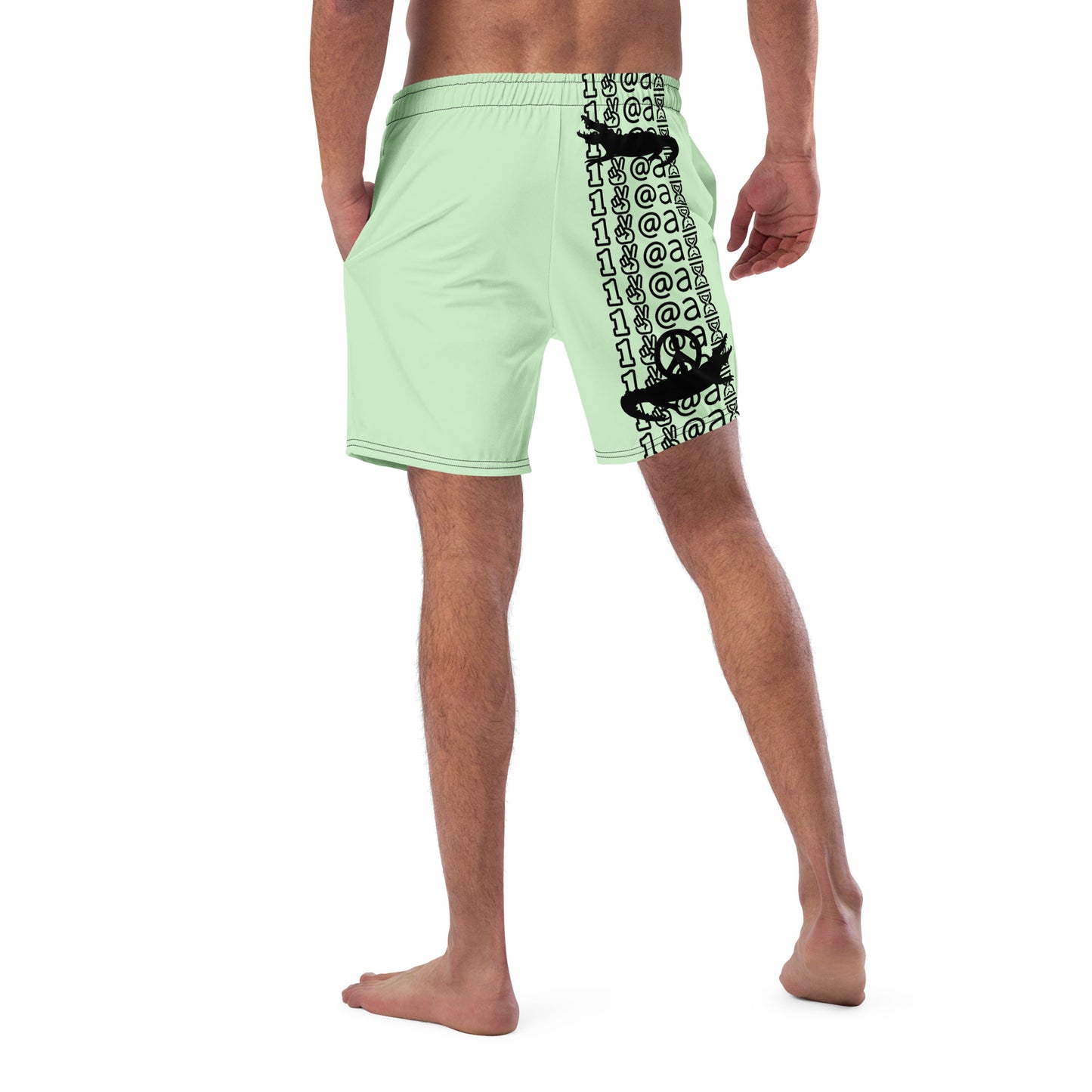 Men's swim trunks "Salty Crocs"