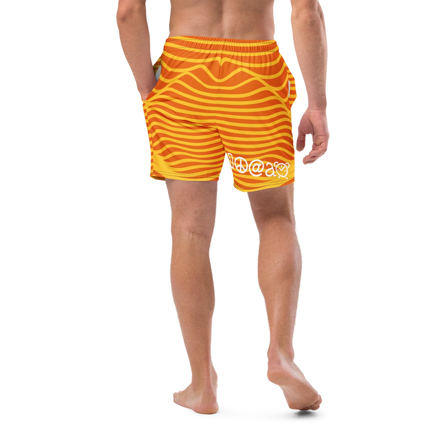 Men's swim trunks "Lava Swell"