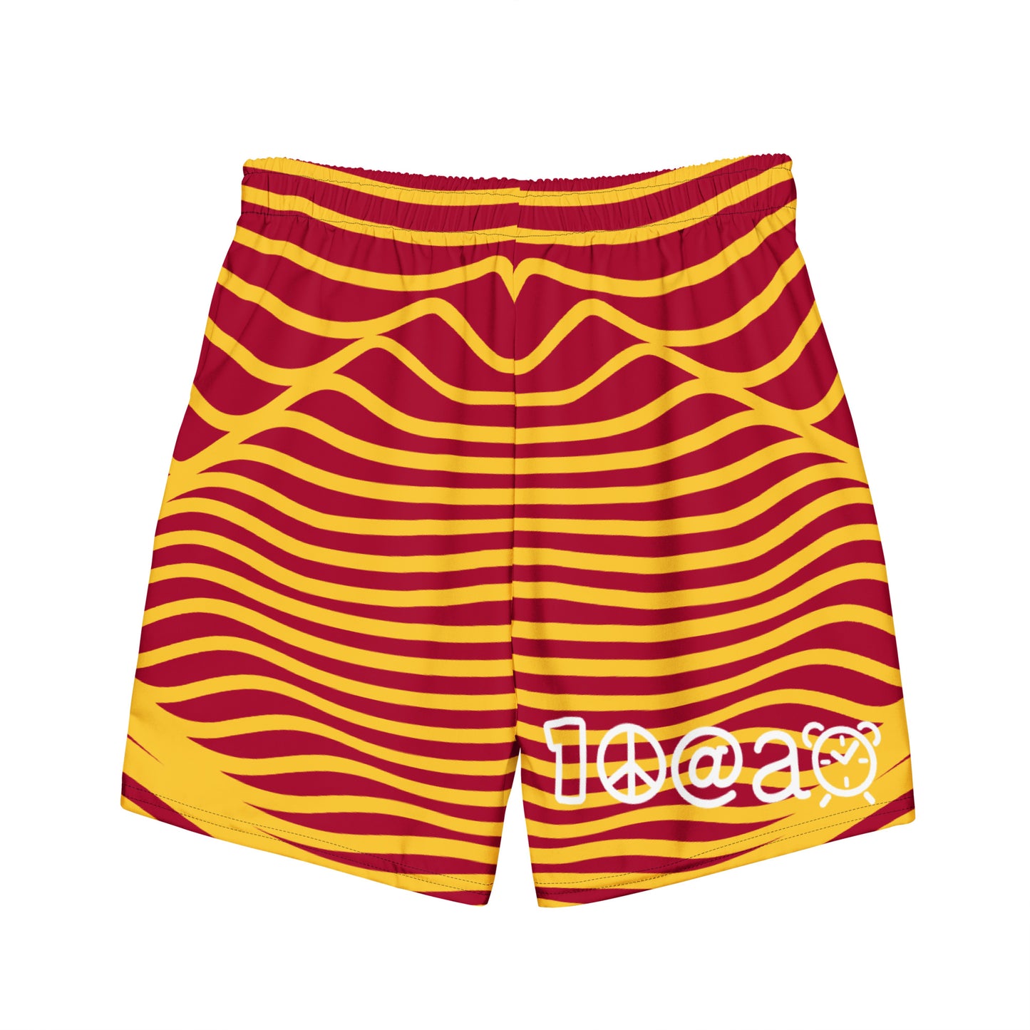 Men's swim trunks "Lava Waves"