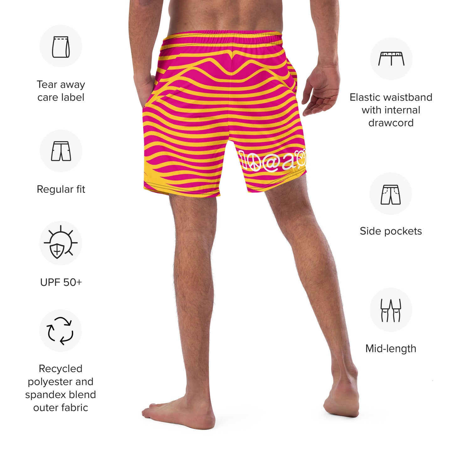 Men's swim trunks "Sunset Session"