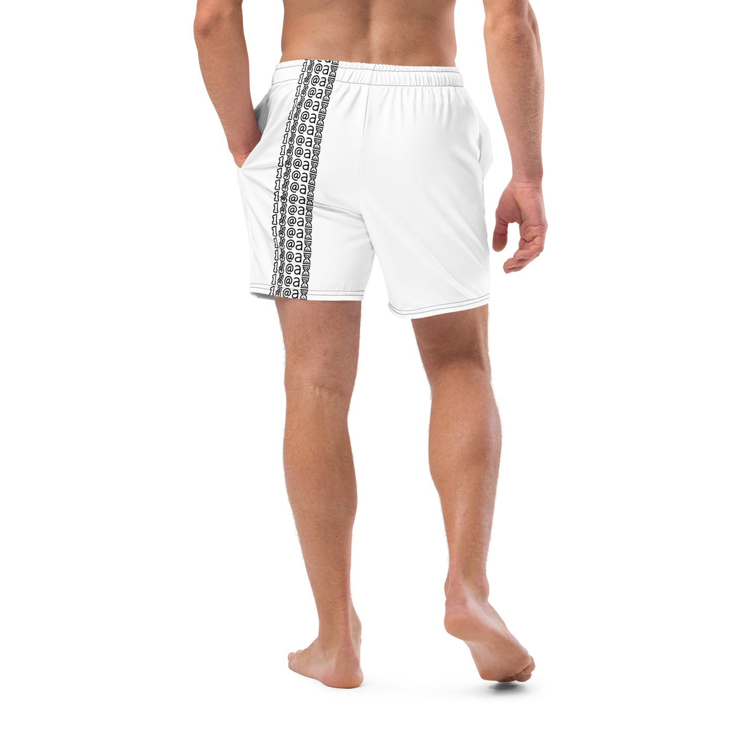 Men's swim trunks "Fuji Umi White"