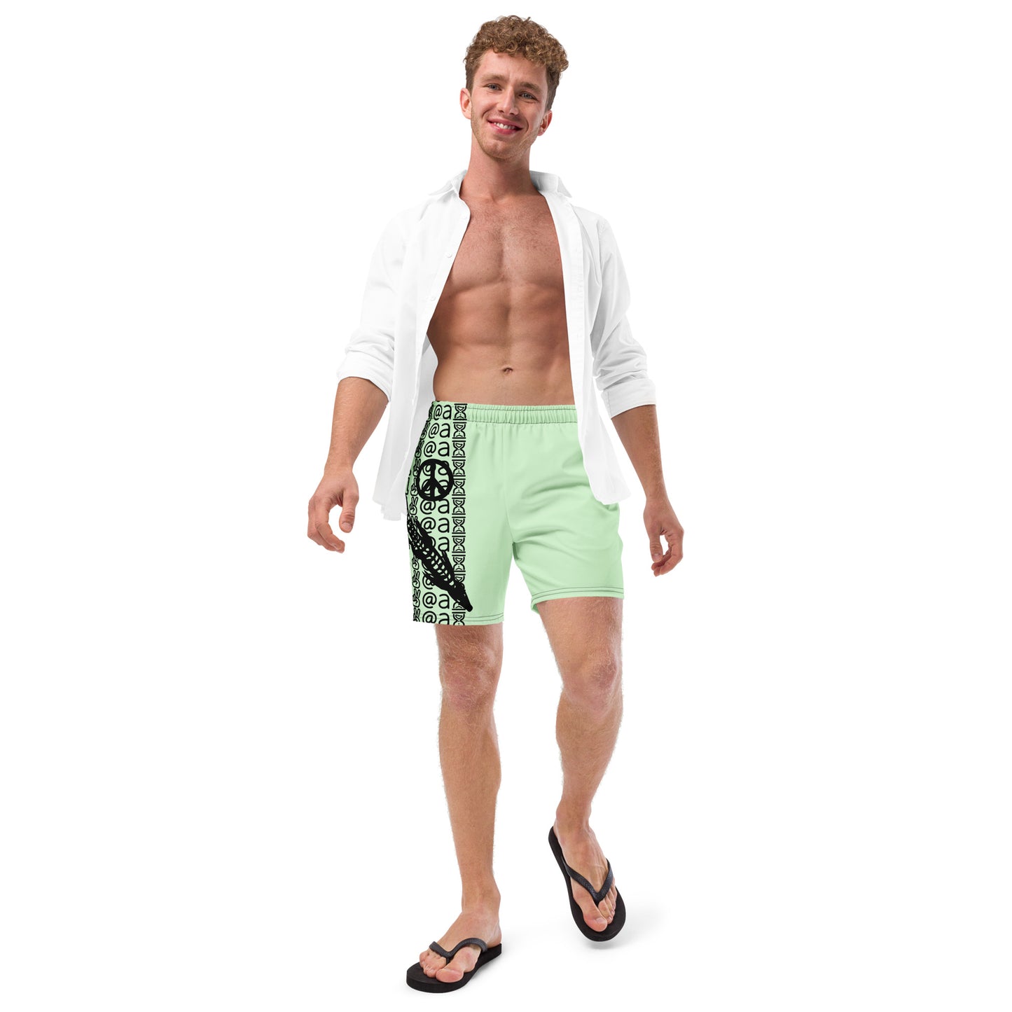 Men's swim trunks "Salty Crocs"