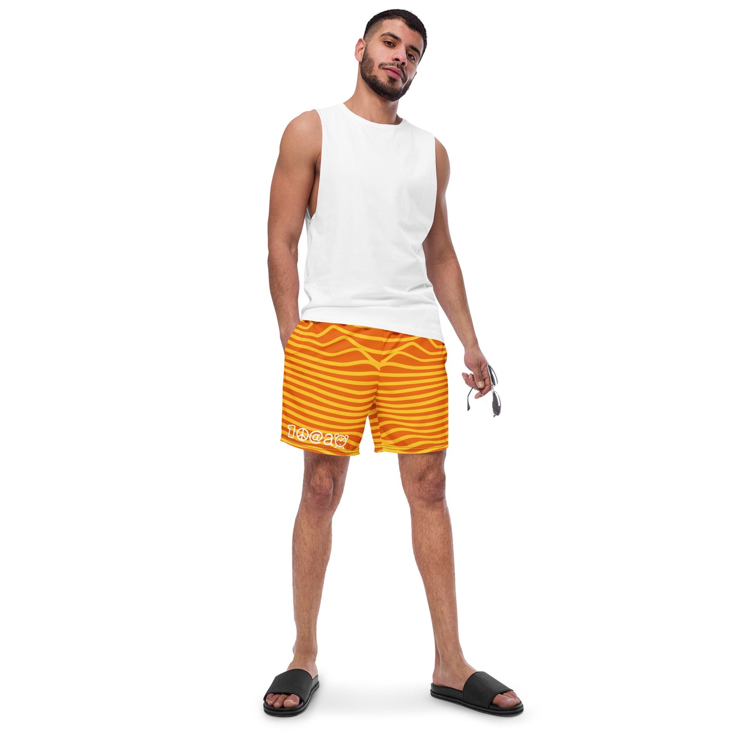 Men's swim trunks "Lava Swell"