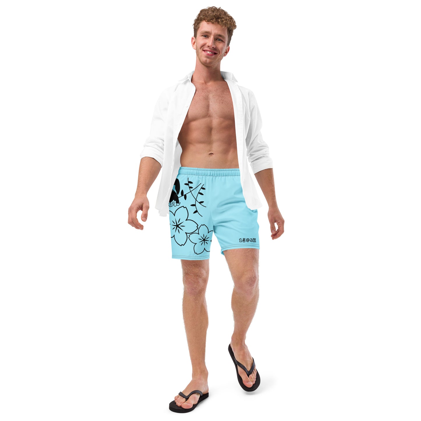 Men's swim trunks "Fuji Umi Blue"