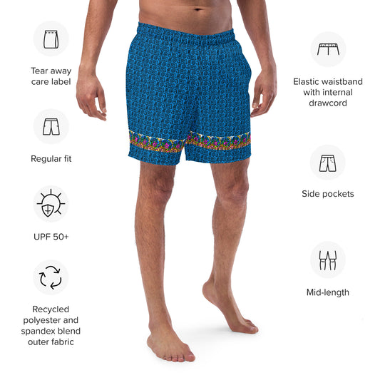 Men's swim trunks "Blue Lagoon"