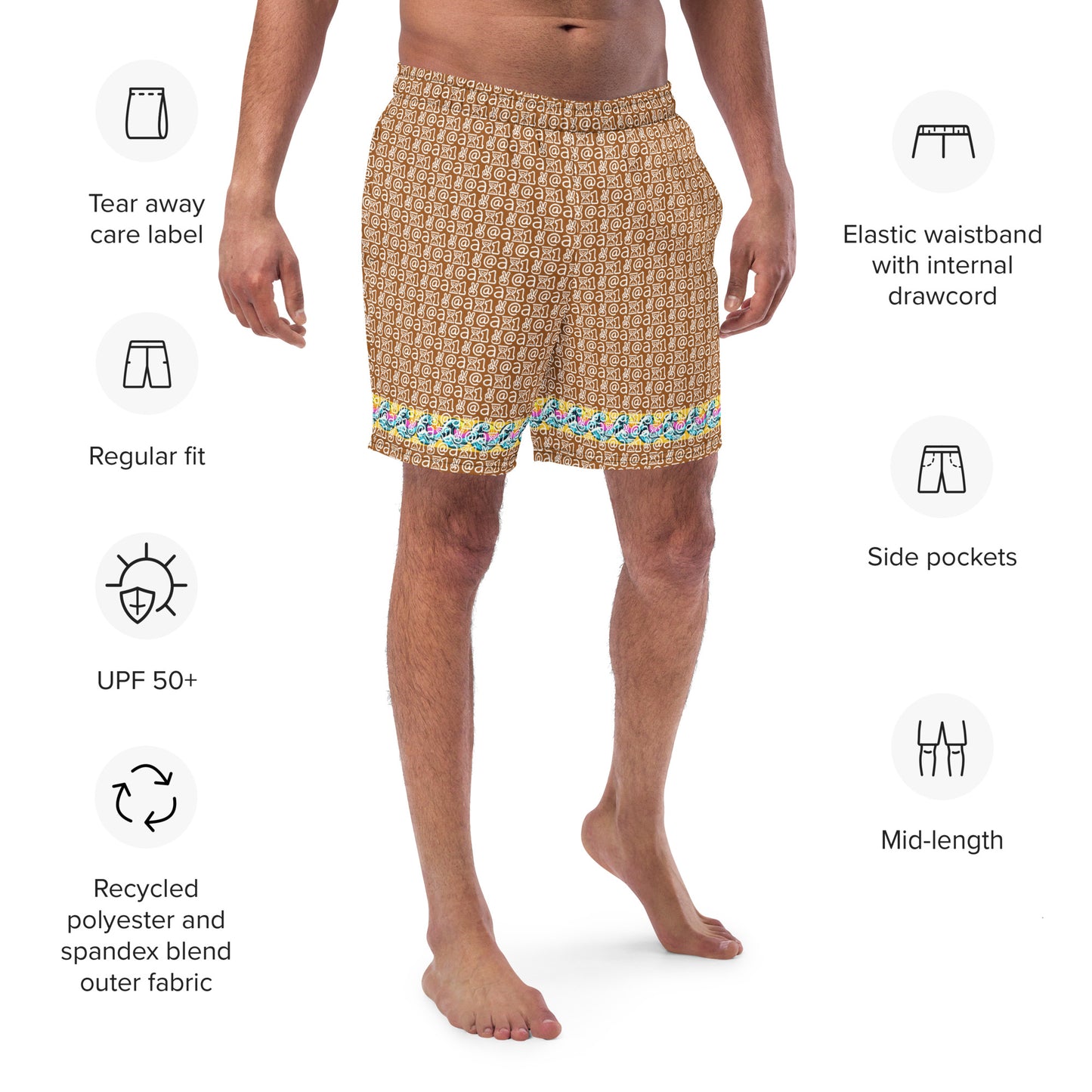 Men's swim trunks "Sandy Bottom"