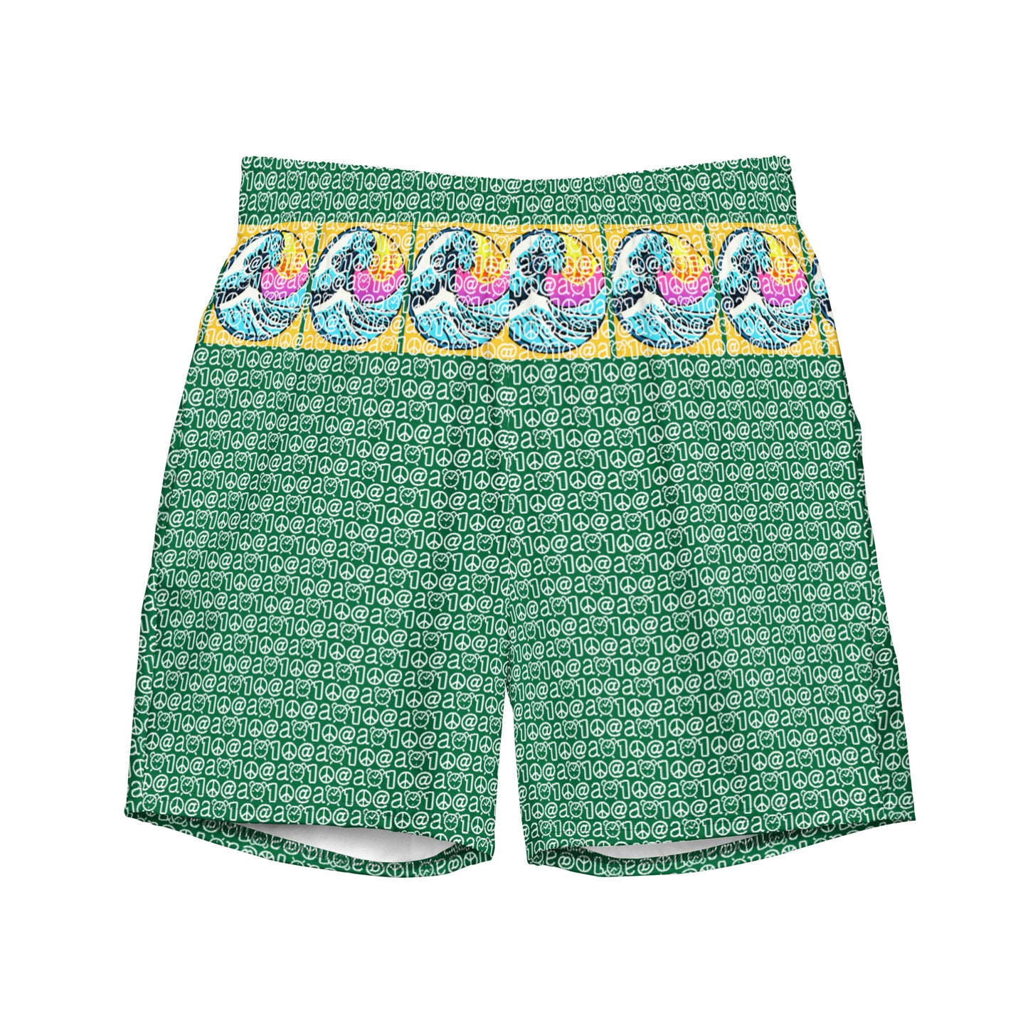 Men's swim trunks "Fuji Umi Green"