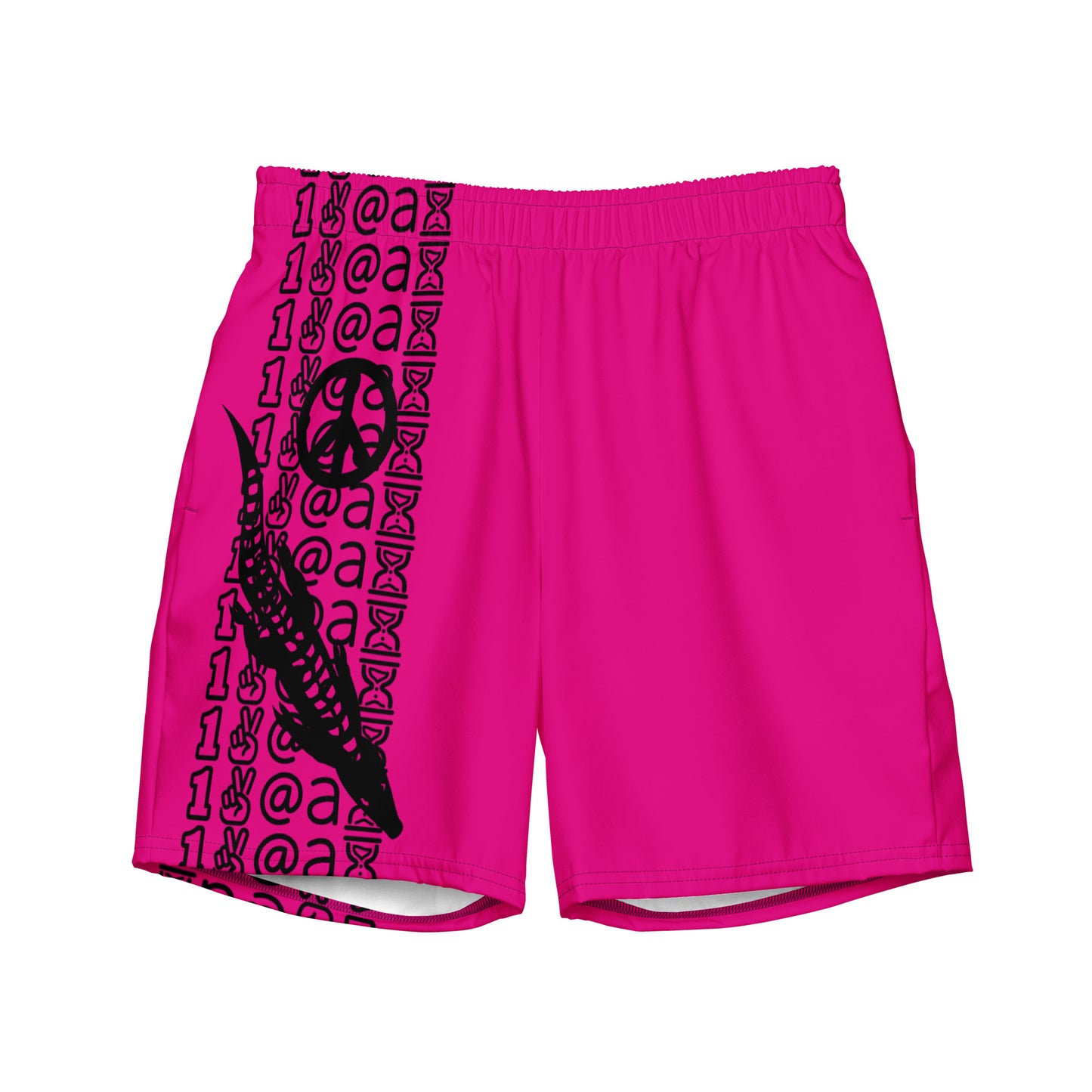 Men's swim trunks "Salty Sea Croc"