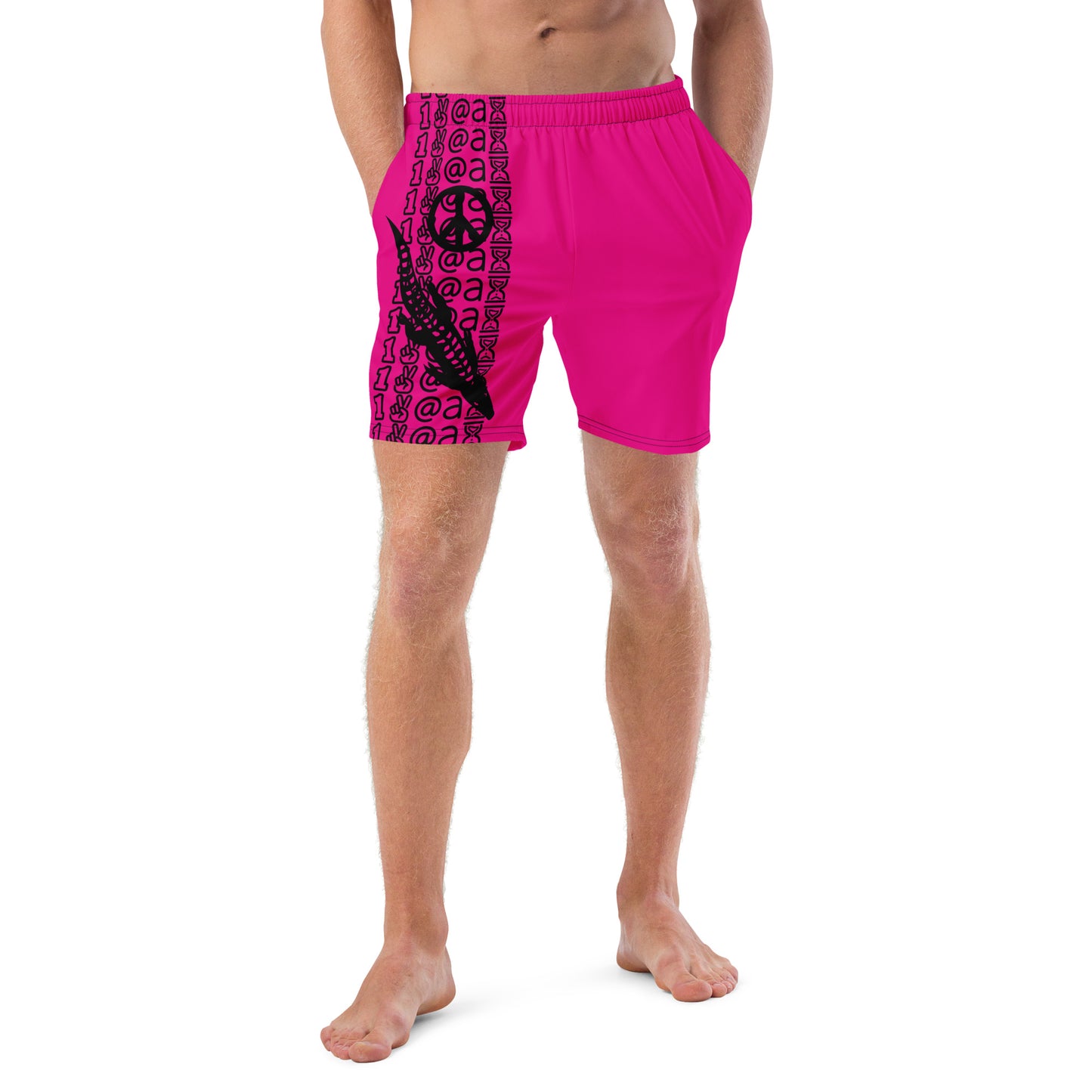 Men's swim trunks "Salty Sea Croc"