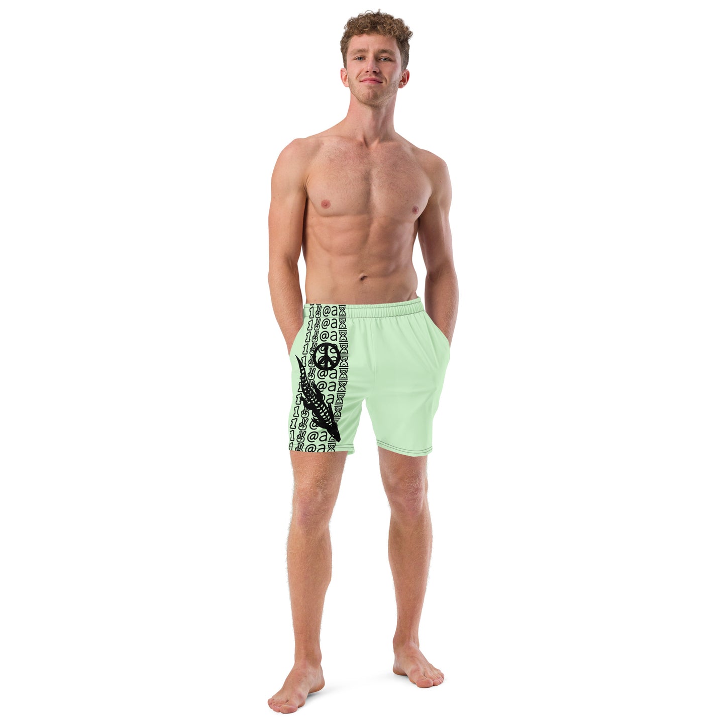 Men's swim trunks "Salty Crocs"