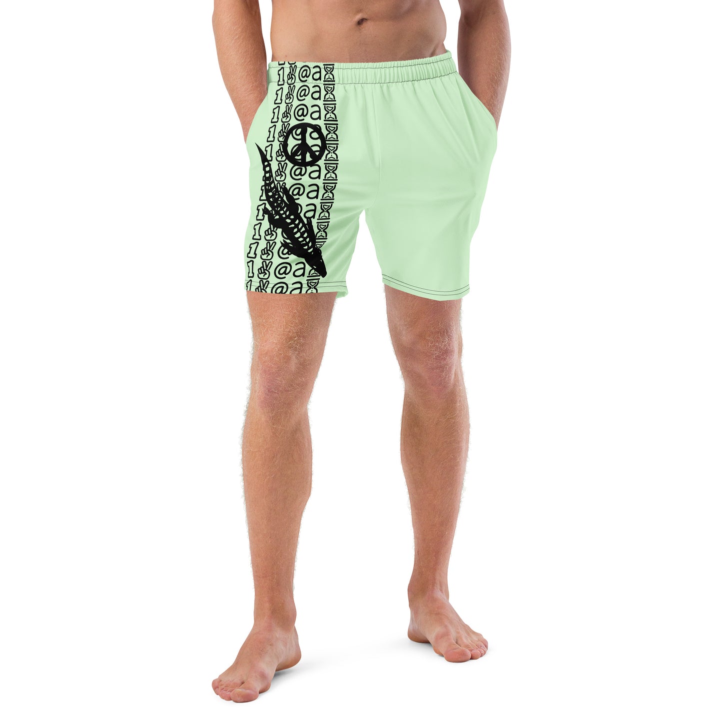 Men's swim trunks "Salty Crocs"