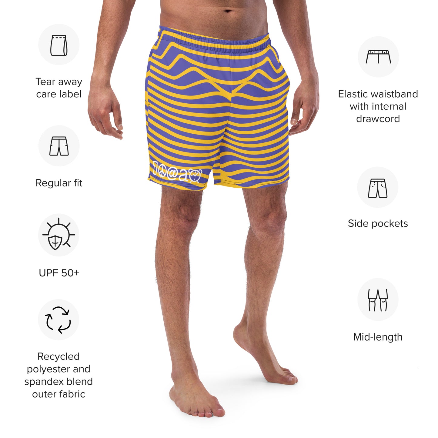 Men's swim trunks "Twilight Sswell"