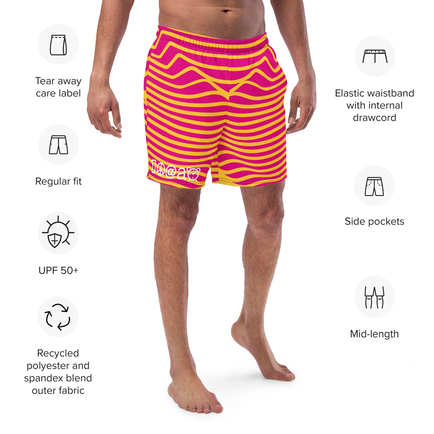 Men's swim trunks "Sunset Session"