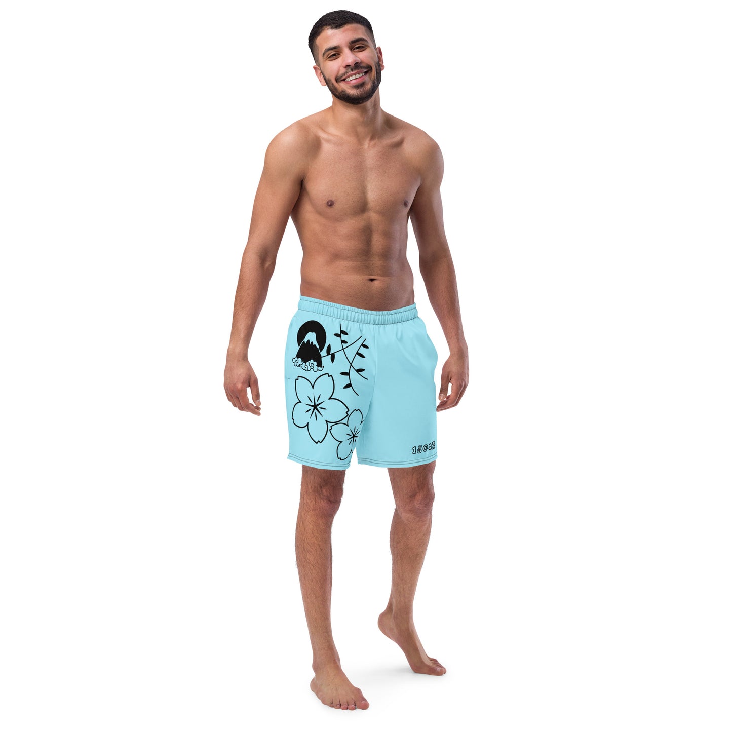 Men's swim trunks "Fuji Umi Blue"