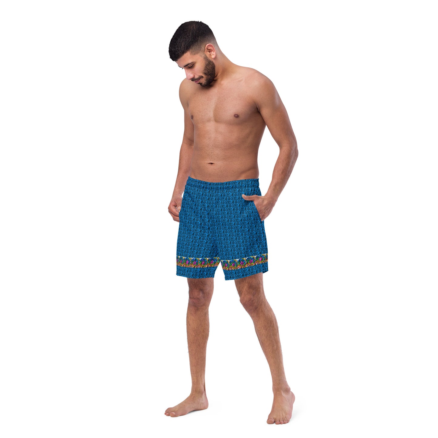 Men's swim trunks "Blue Lagoon"