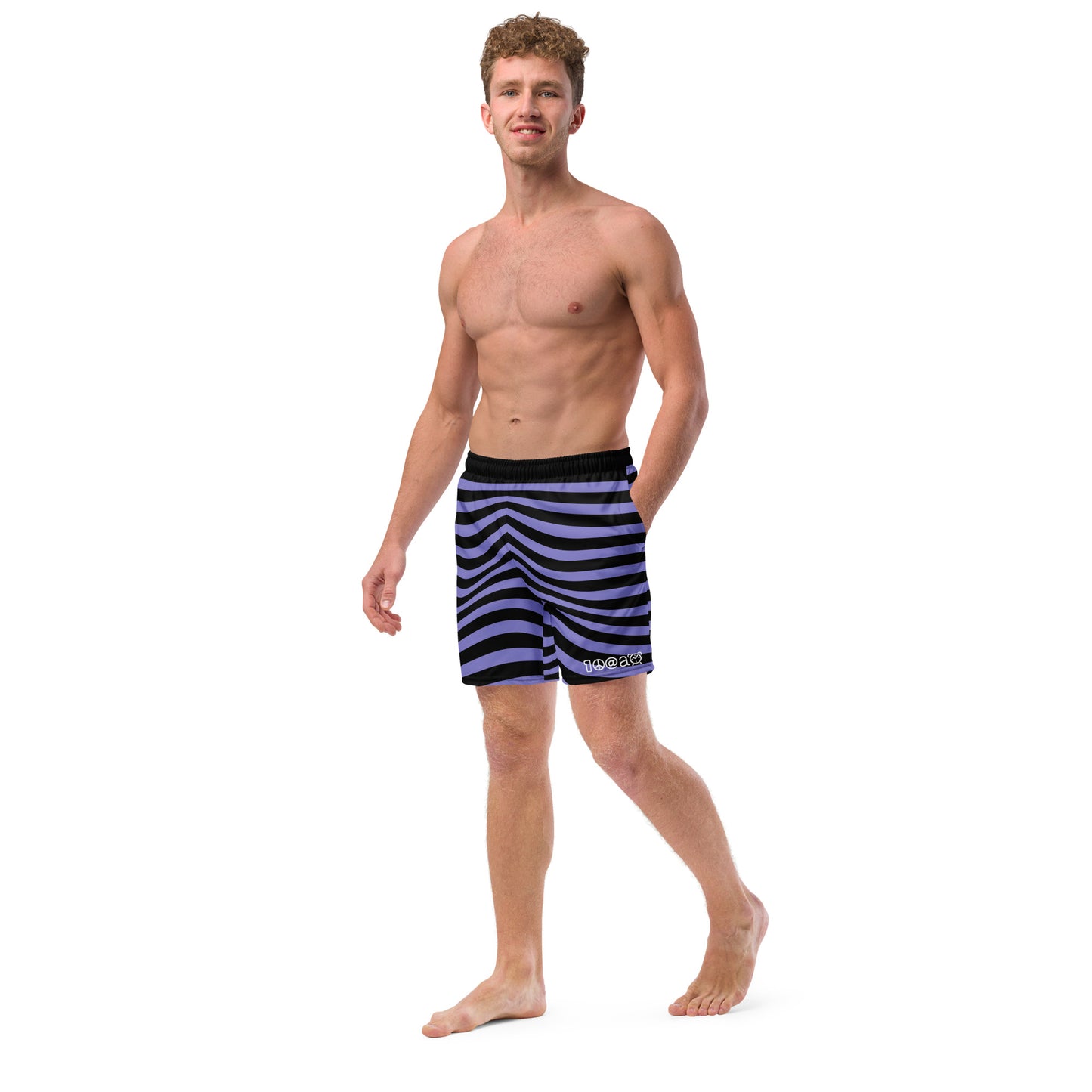 Men's swim trunks "Midnight Prowler"