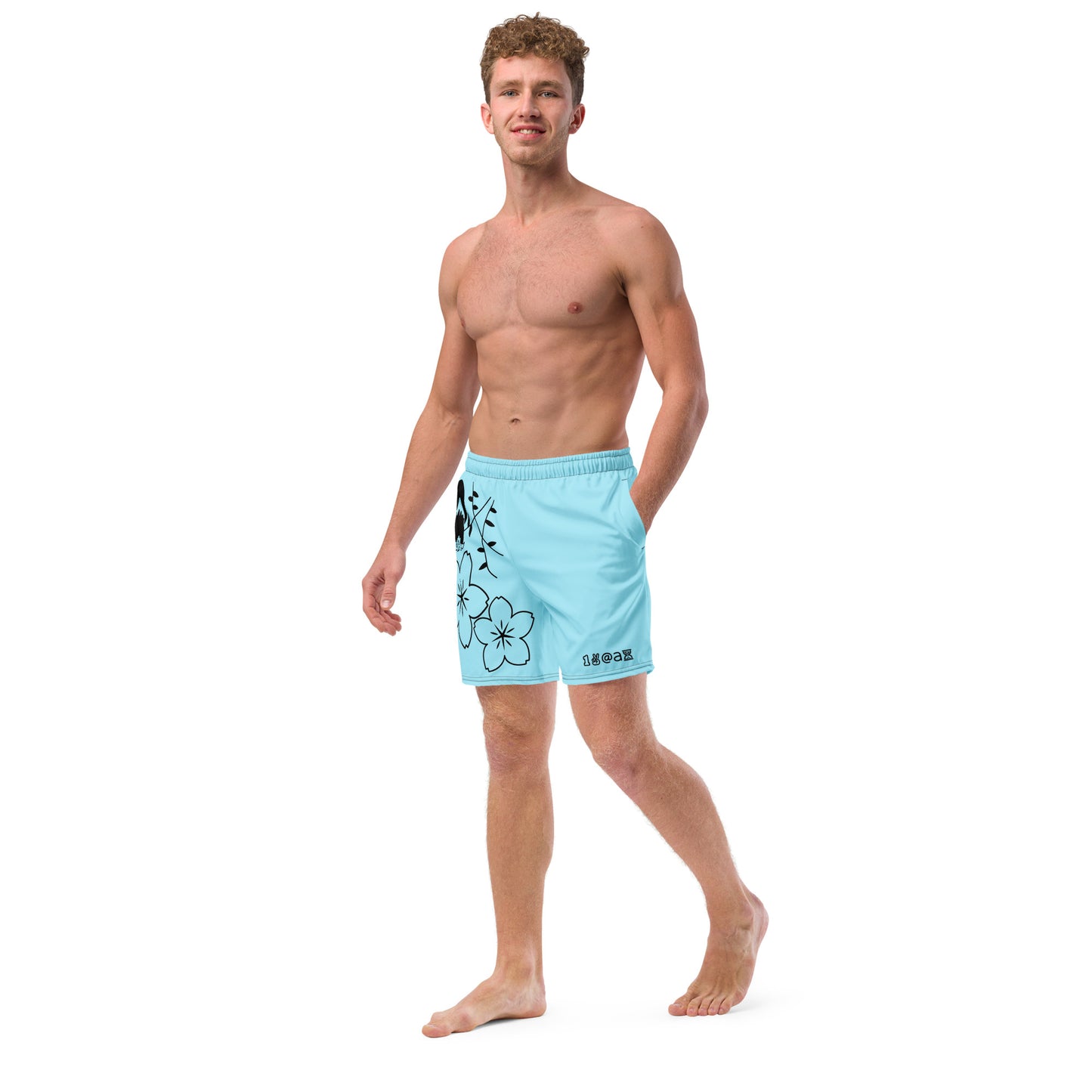 Men's swim trunks "Fuji Umi Blue"