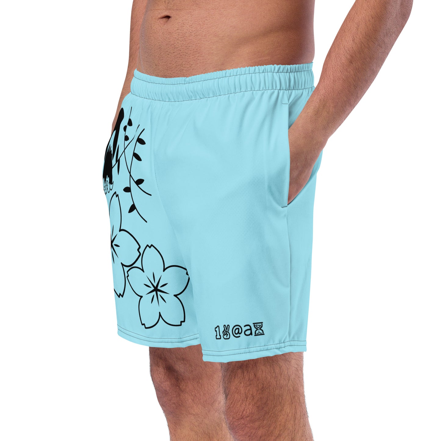 Men's swim trunks "Fuji Umi Blue"