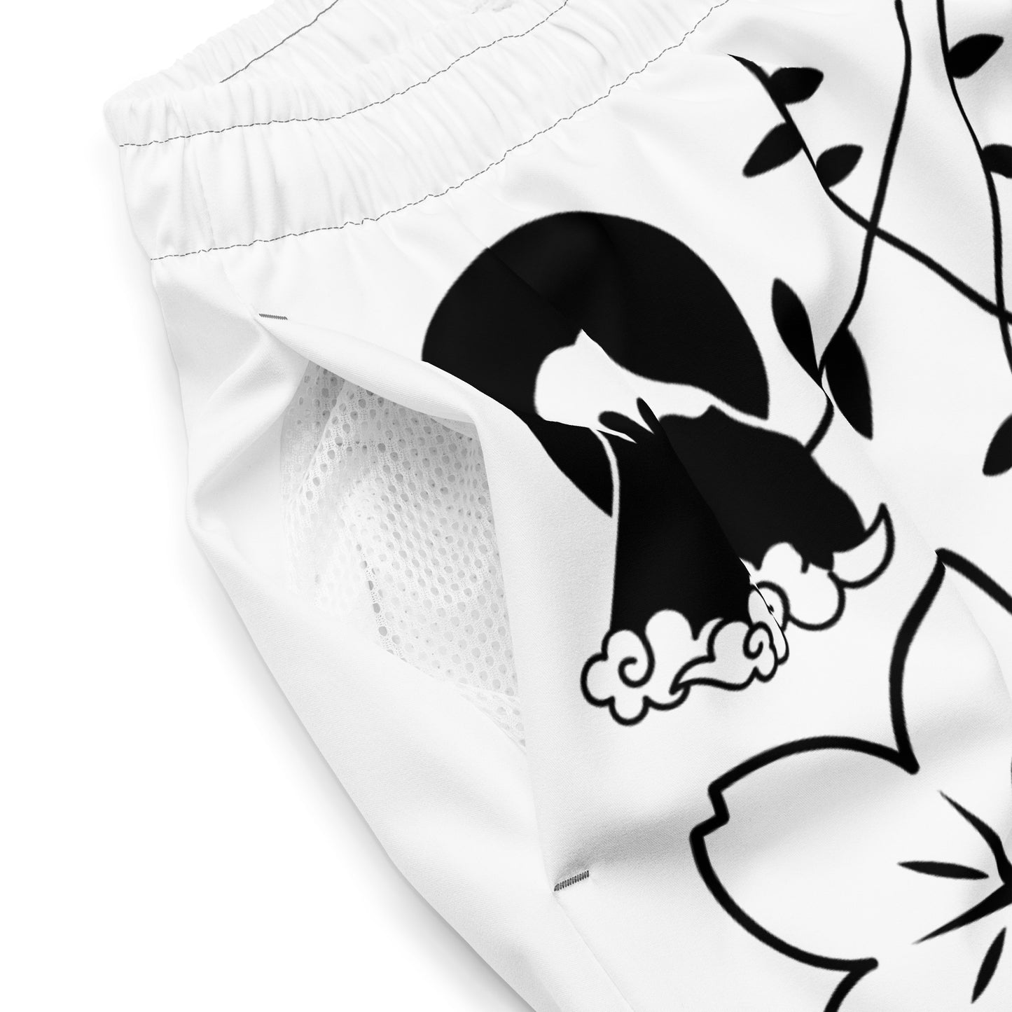 Men's swim trunks "Fuji Umi White"