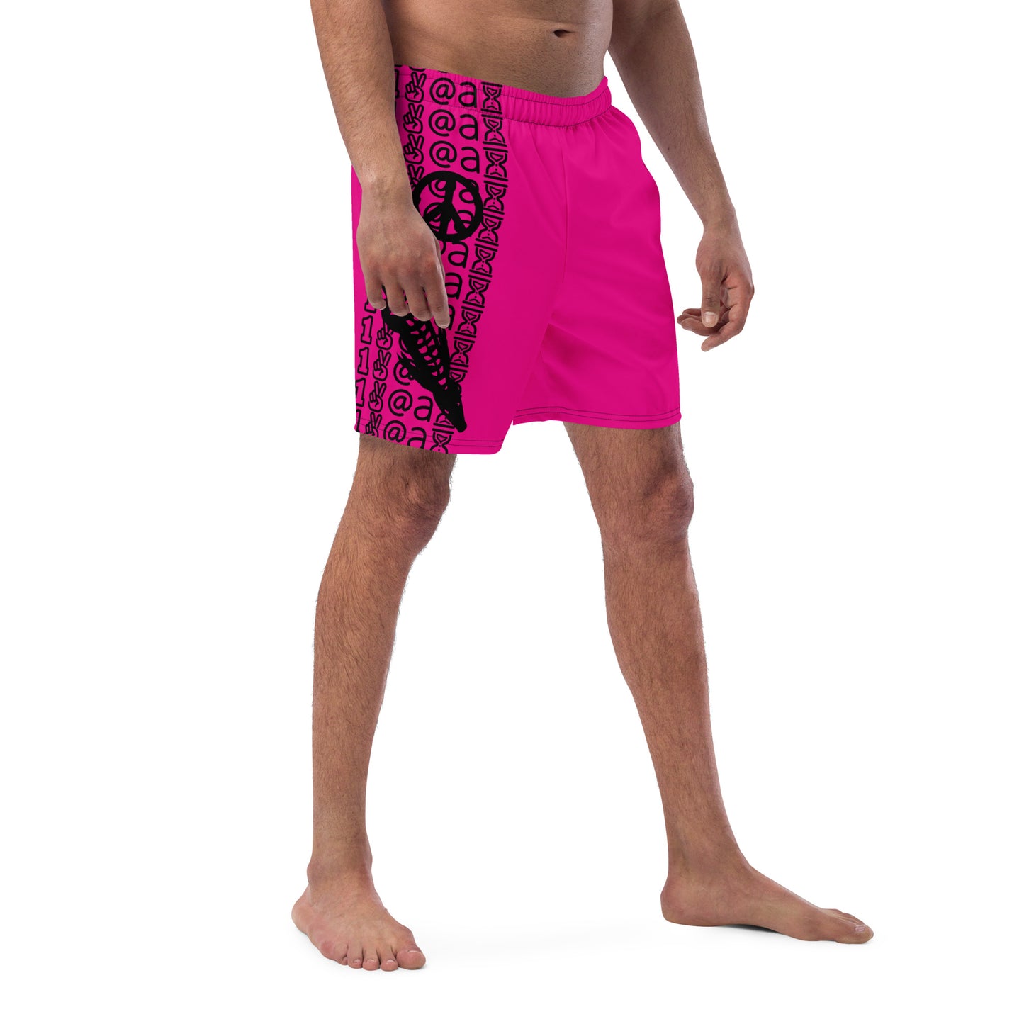 Men's swim trunks "Salty Sea Croc"