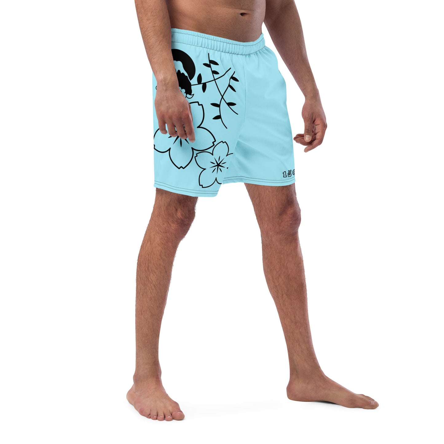 Men's swim trunks "Fuji Umi Blue"