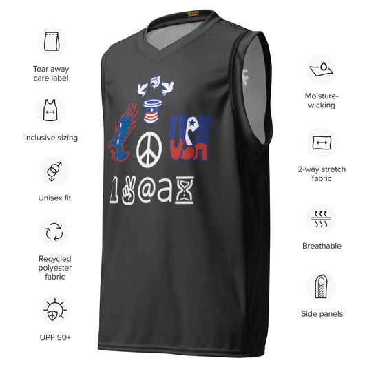 unisex basketball jersey