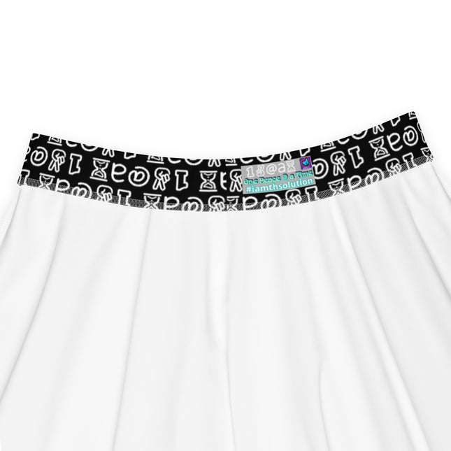 Women's Samurai Waves Skater Skirt