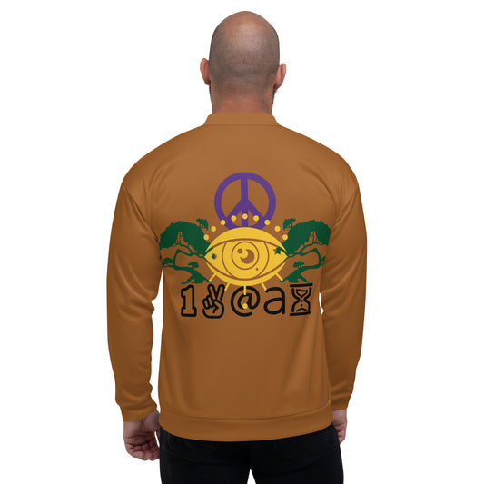 Unisex Bomber Jacket Peace