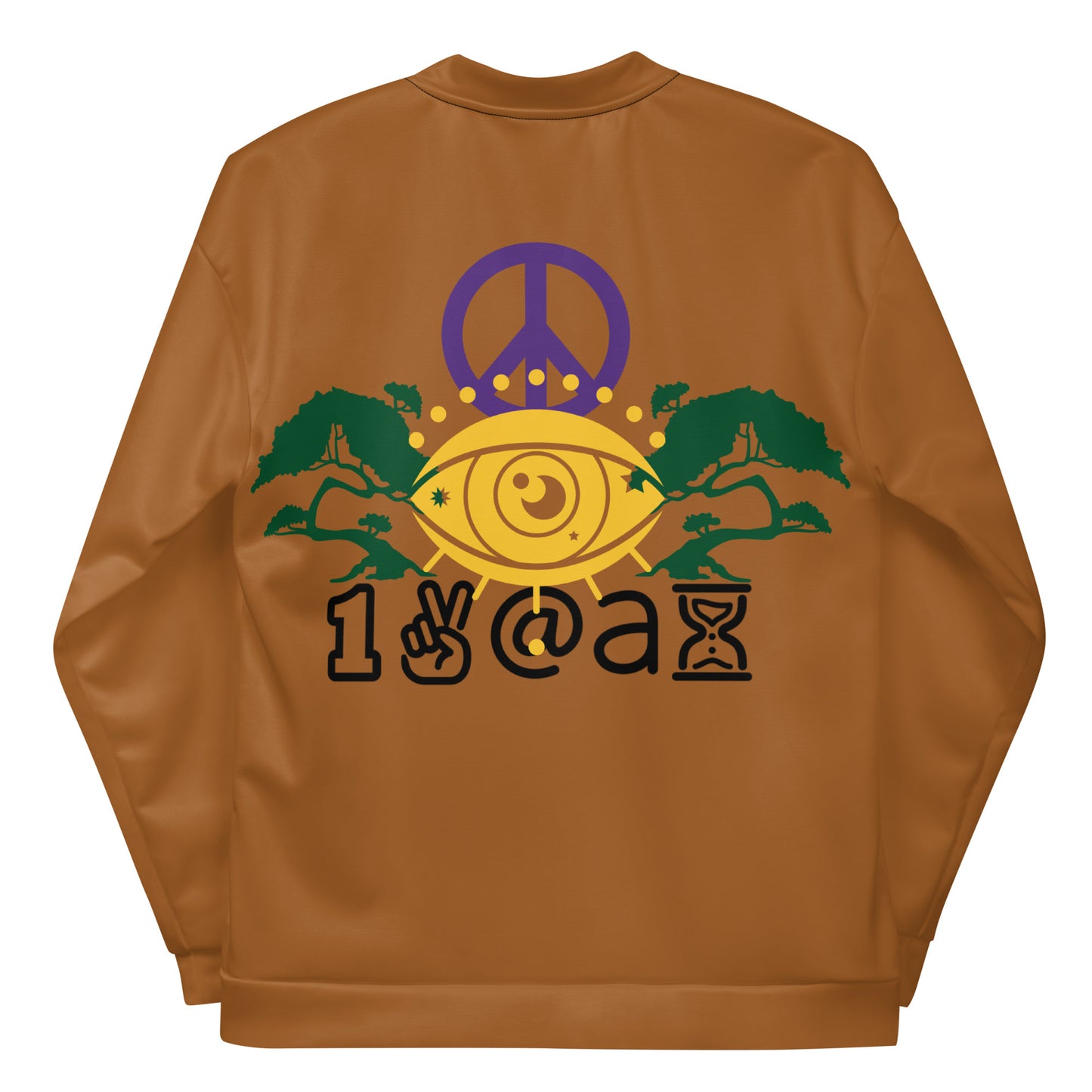 Unisex Bomber Jacket Peace