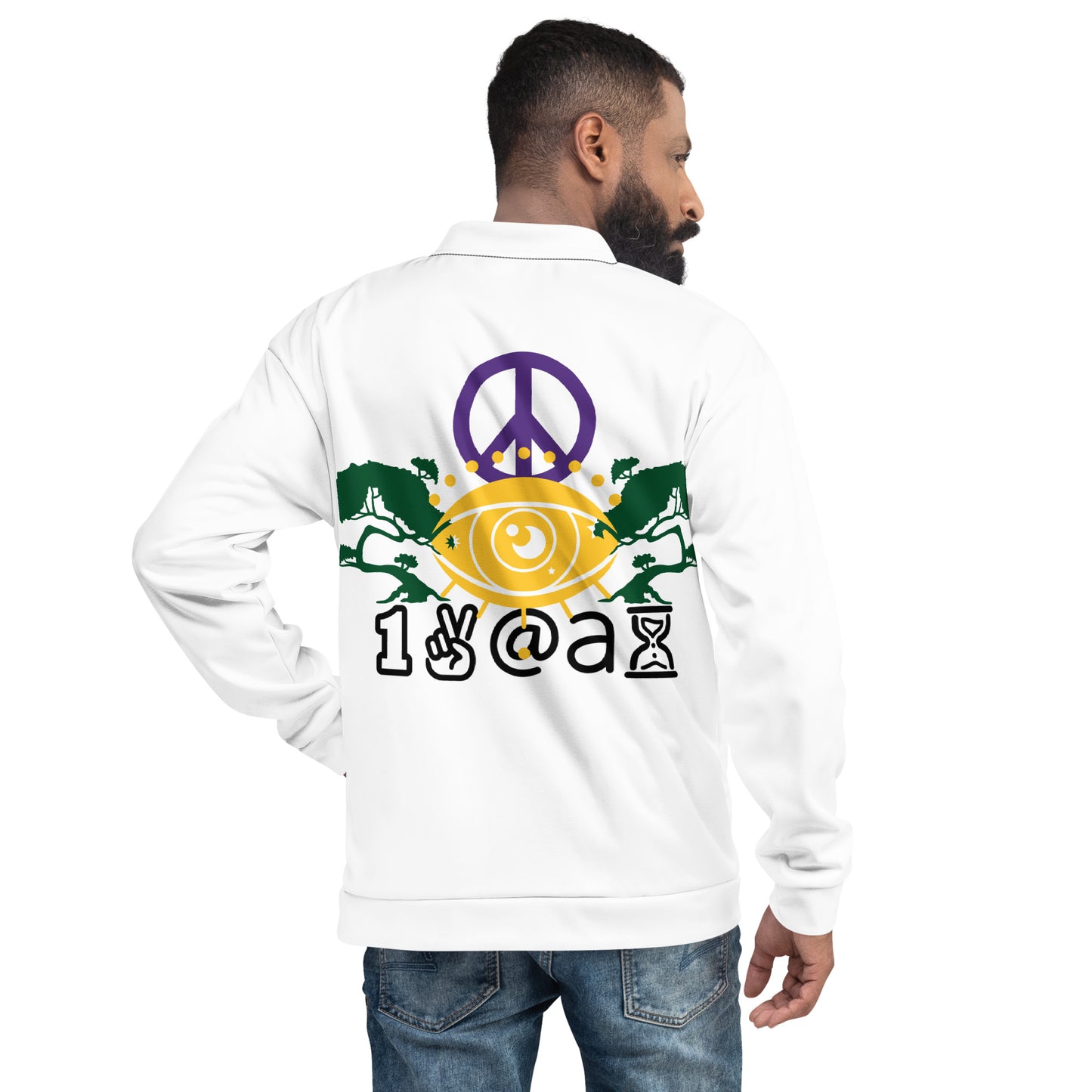 Unisex Bomber Jacket PEACE